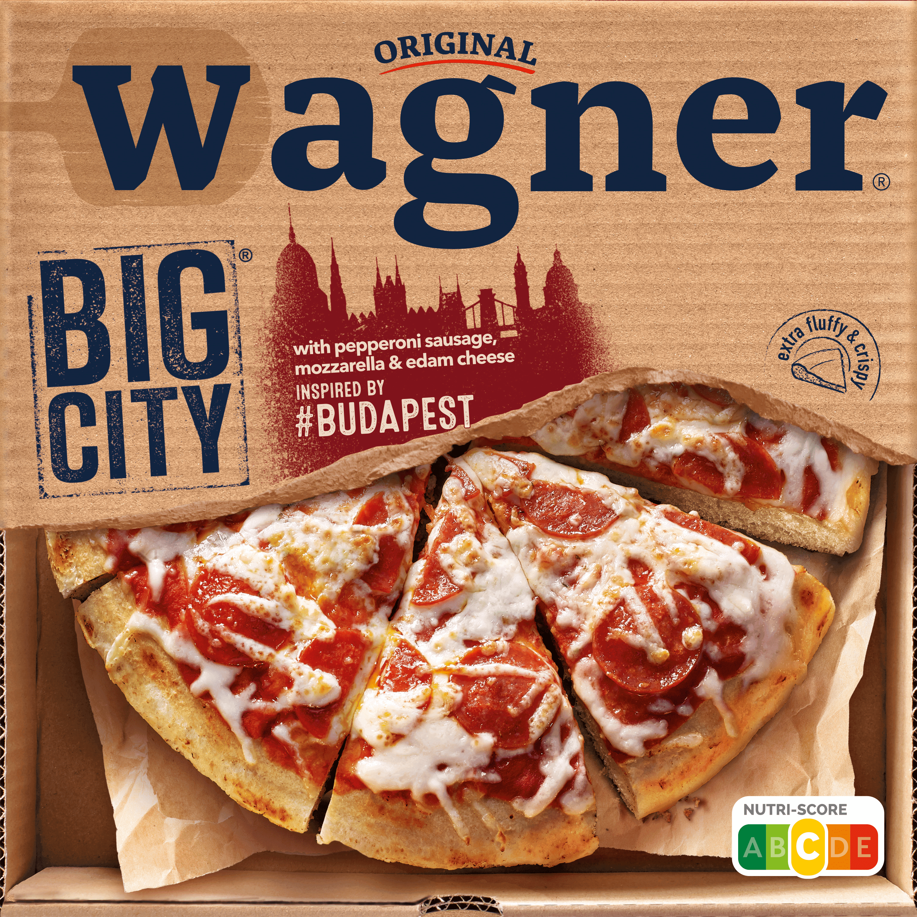 Wagner Big city pizza budapest pepperoni