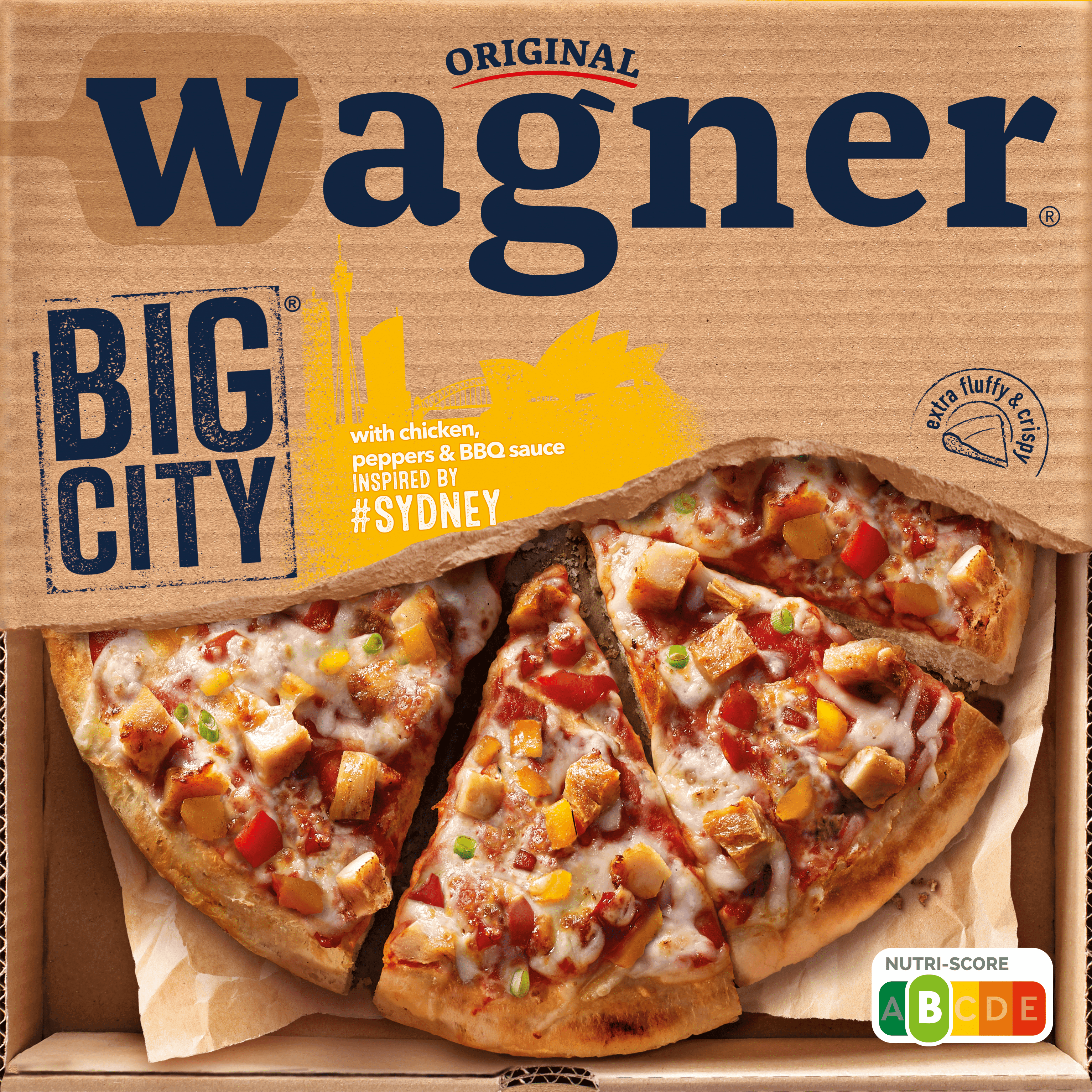 Wagner Big city pizza sydney kip bbq saus