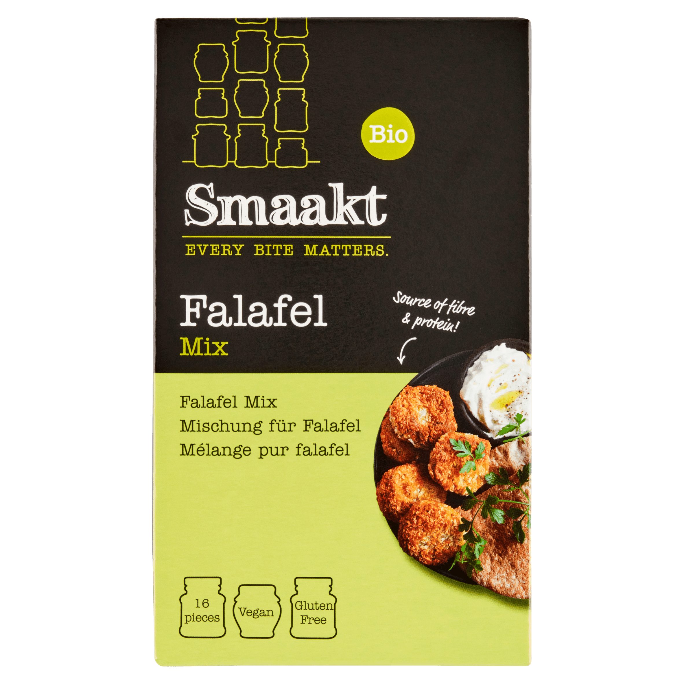 Smaakt Vegan falafelmix bio