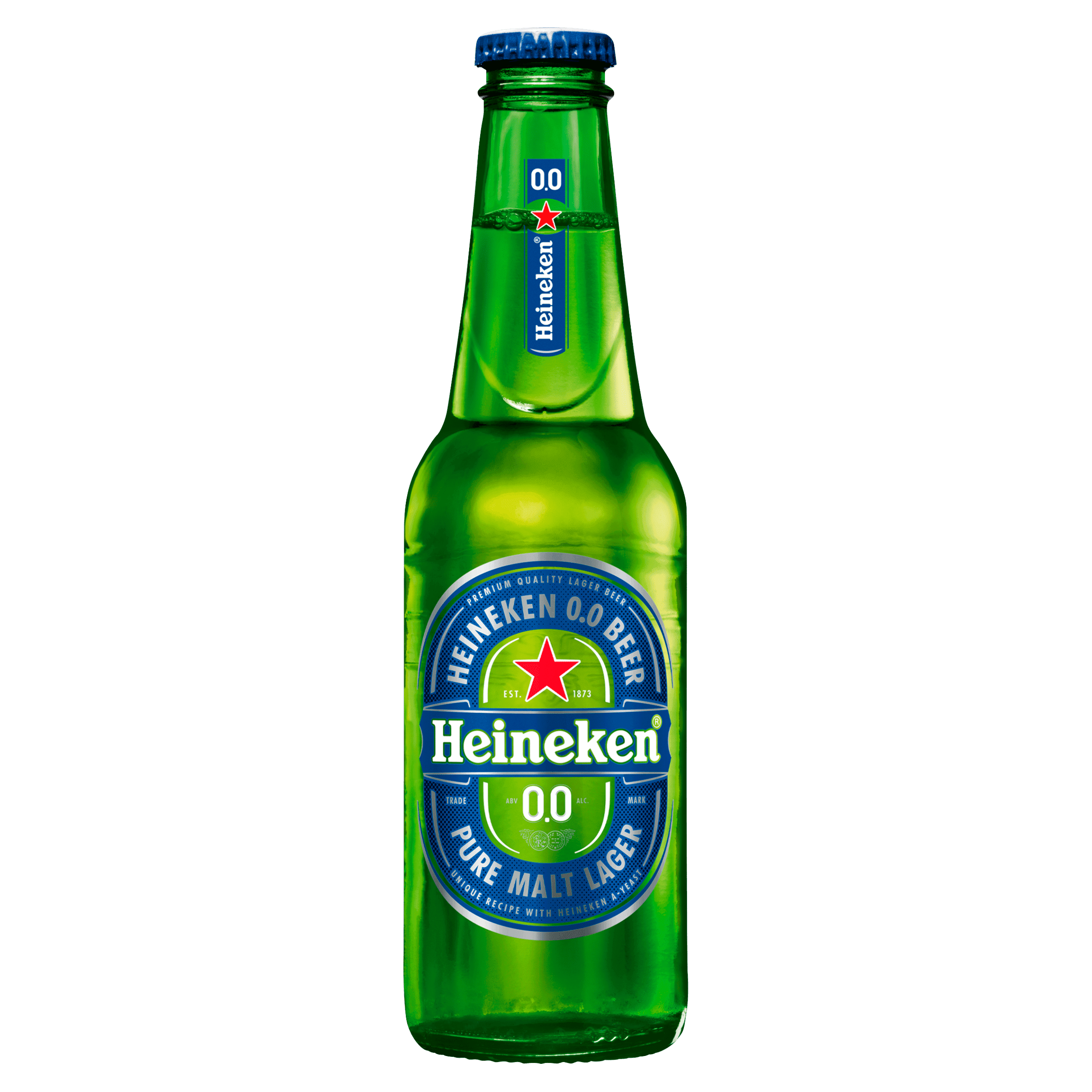 Heineken Premium pilsener 0.0 bier fles