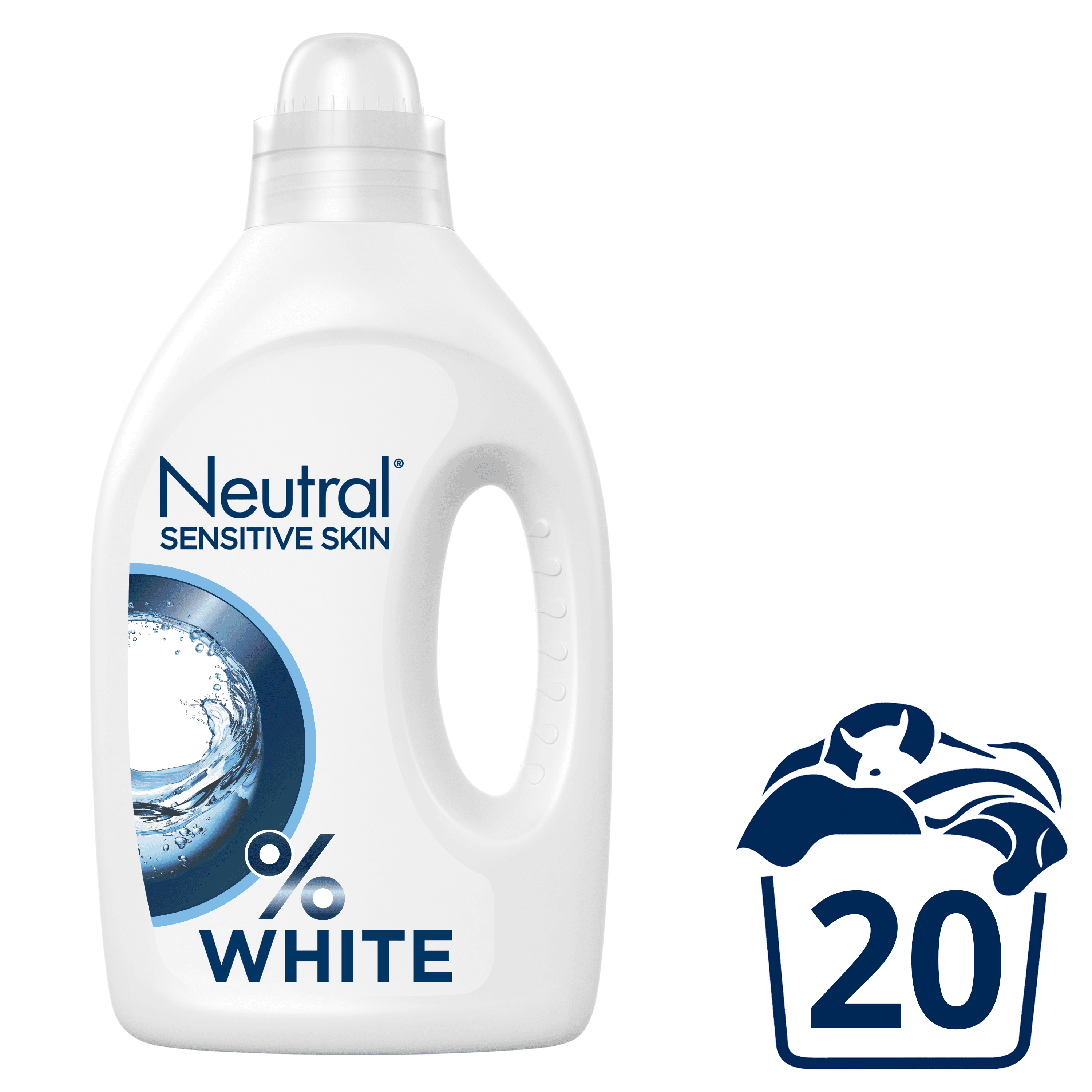 Neutral Vloeibaar wasmiddel wit