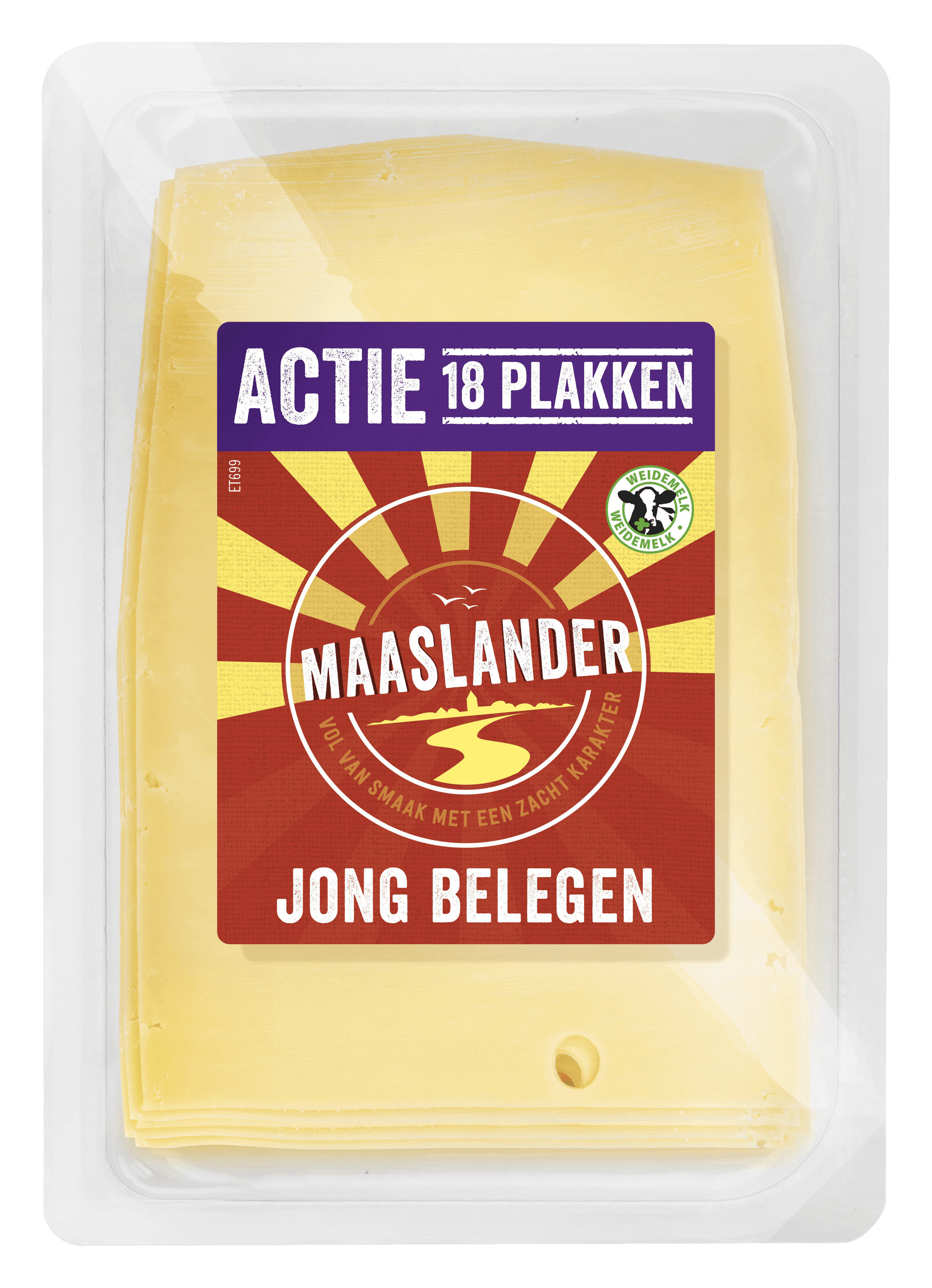 Maaslander Jong belegen 50+ plakken voordeelverp.