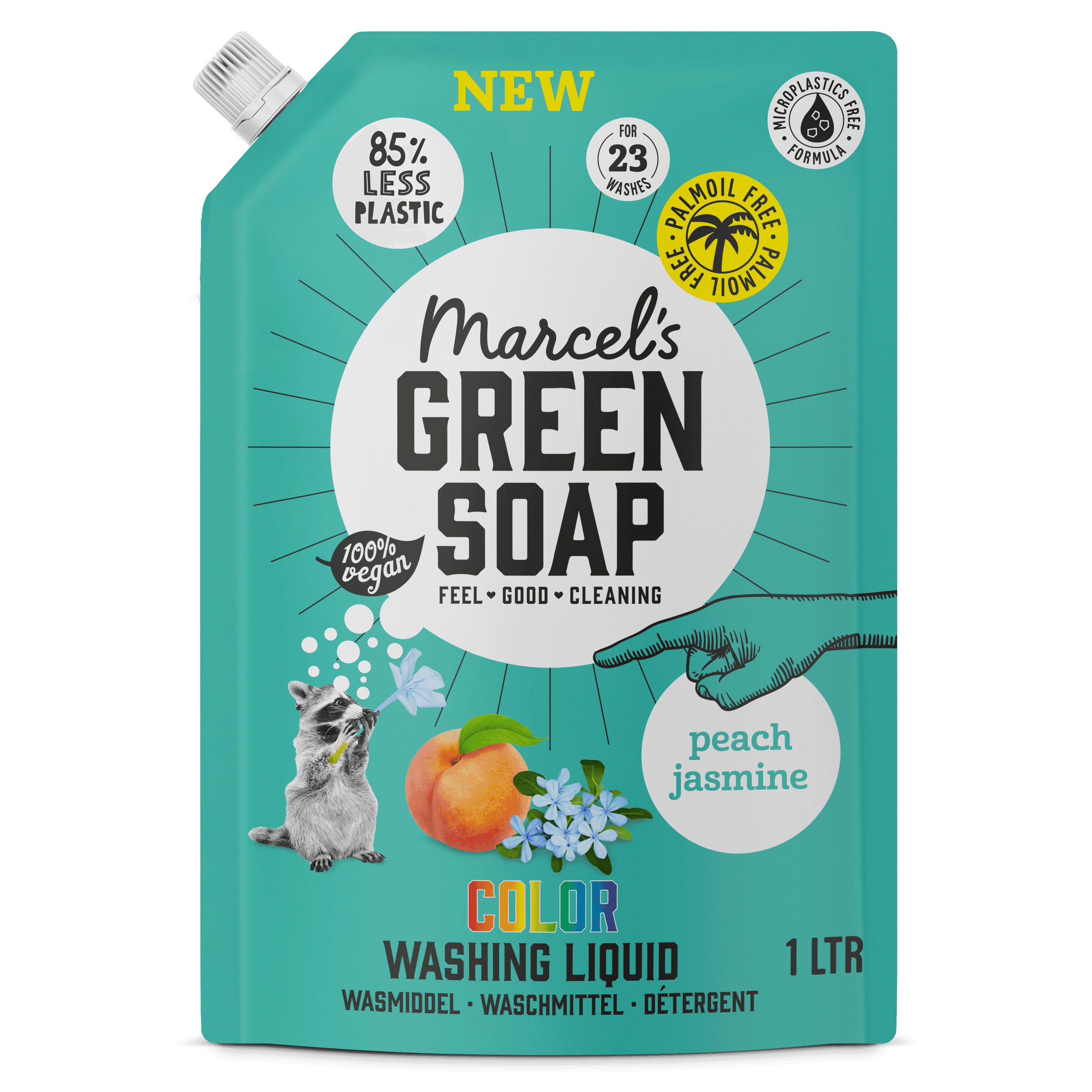 Marcel's Green Soap Wasmiddel nv Kleur Perzik 23sc