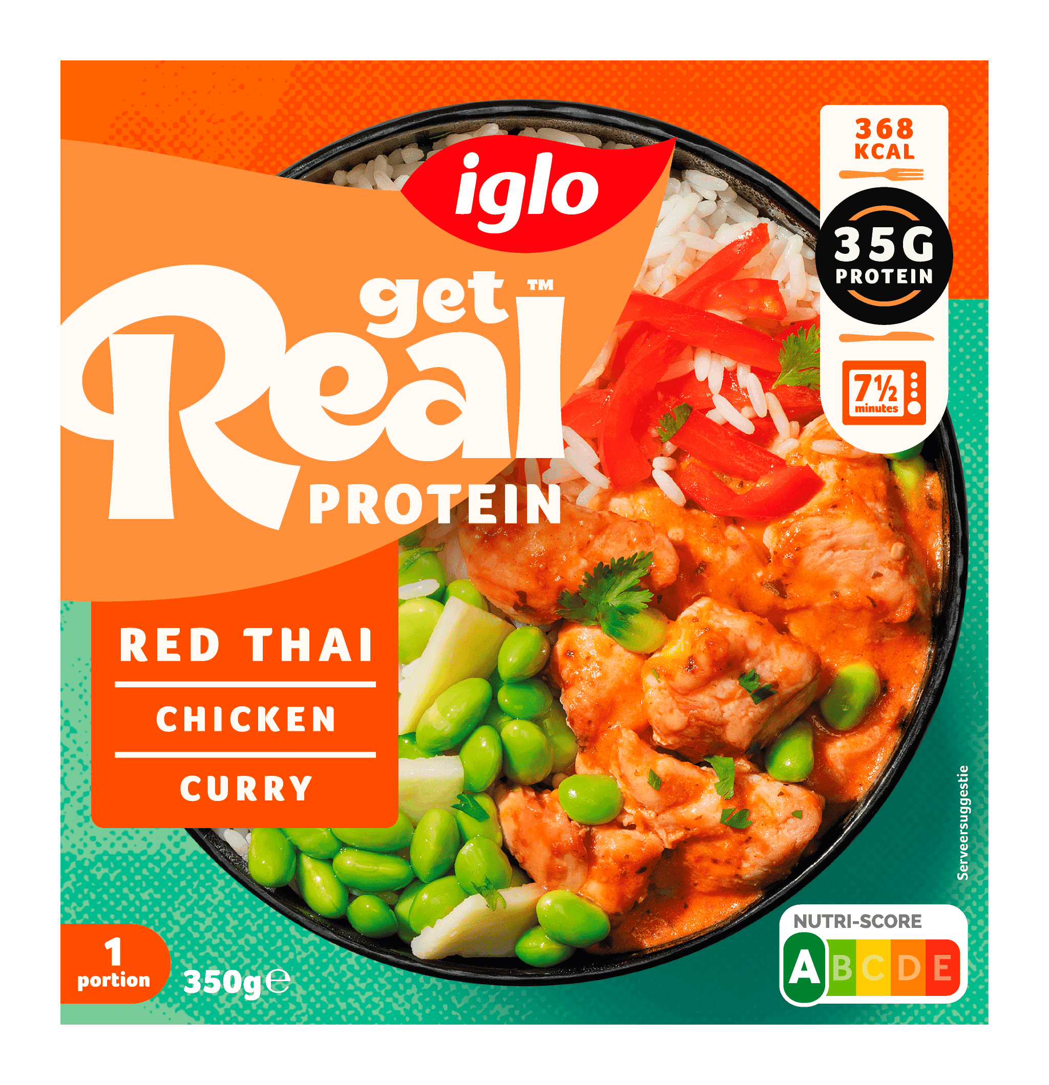 Iglo GetReal Protein Red Thai Chick