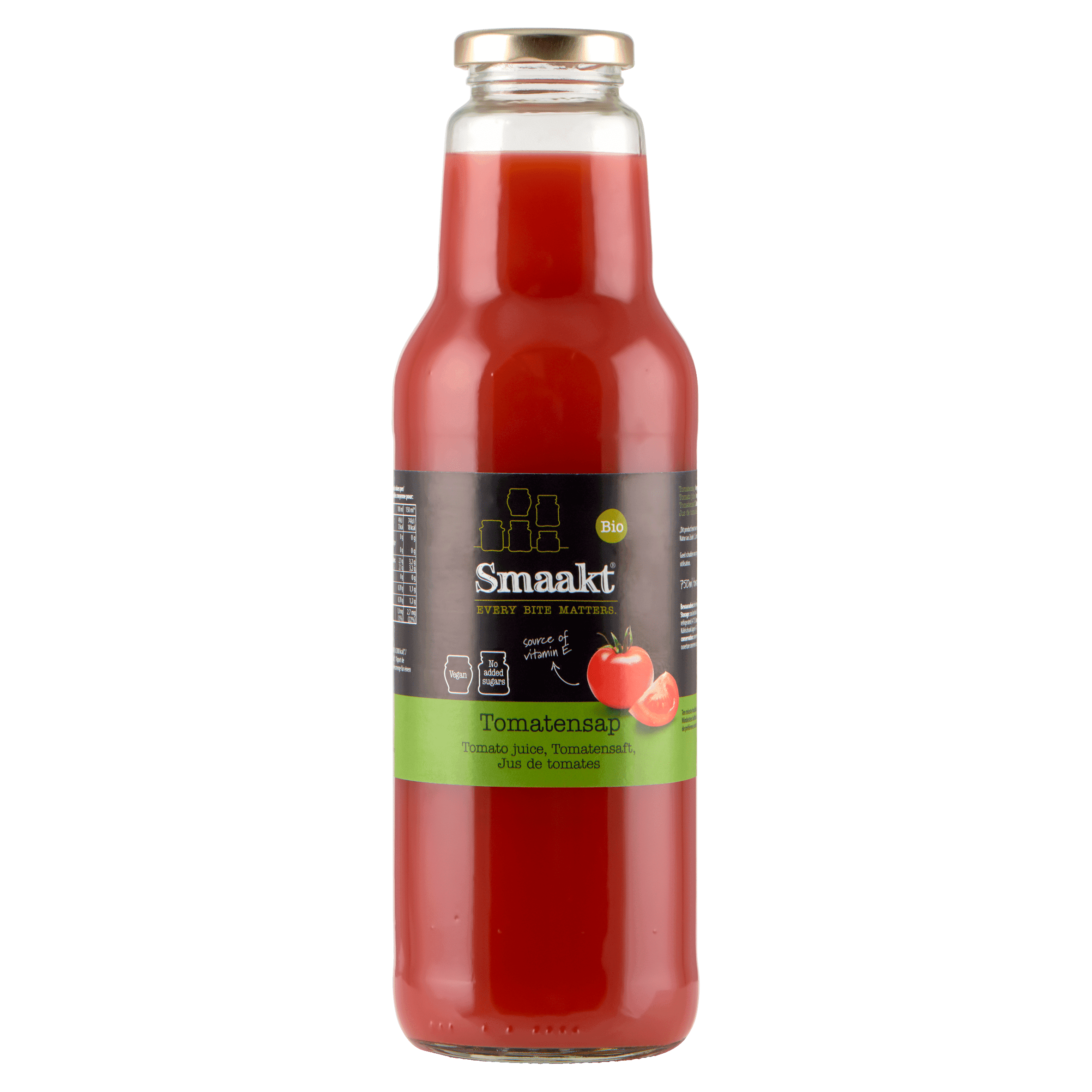 Smaakt Tomatensap bio