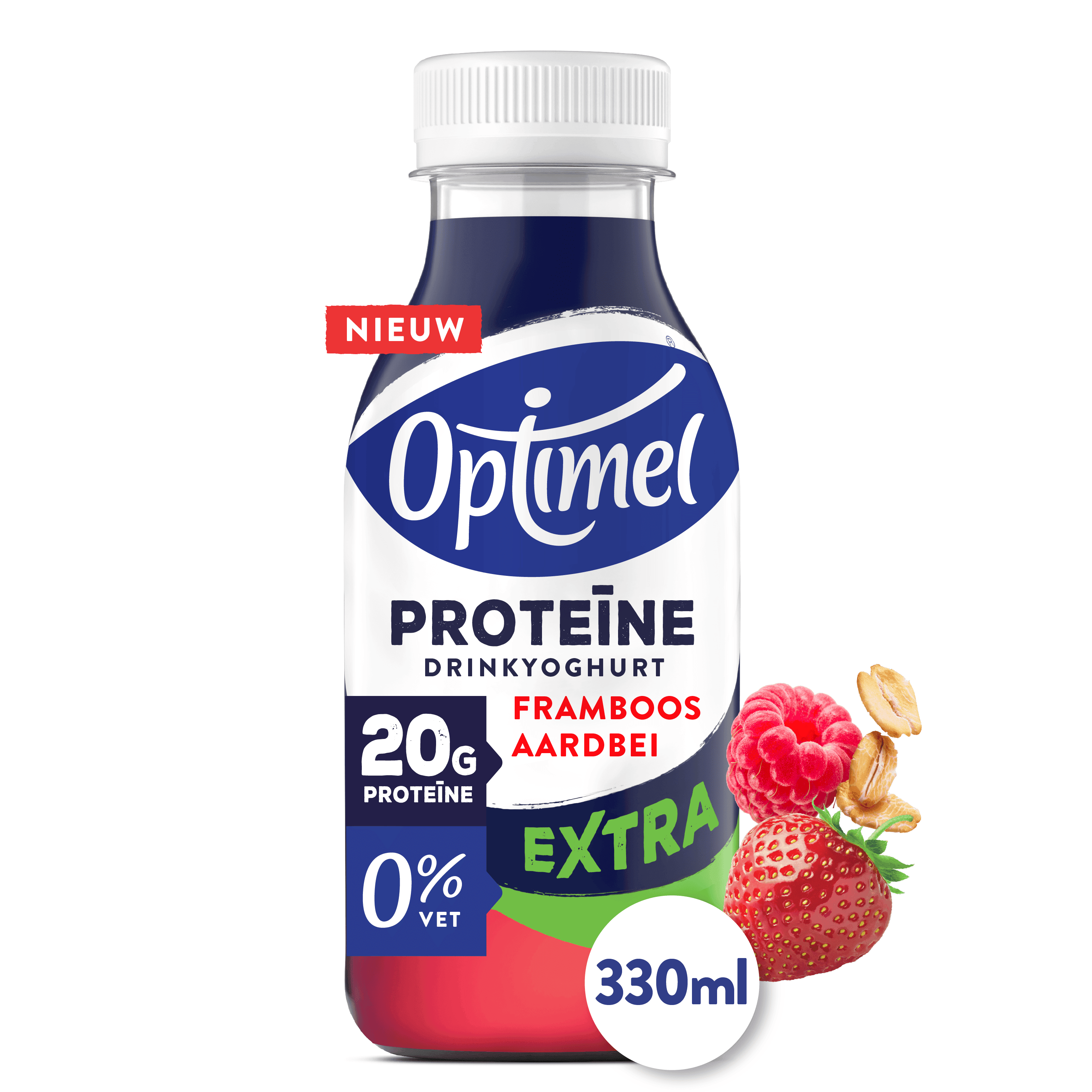 Optimel Proteine Extra - Framboos Aardbei