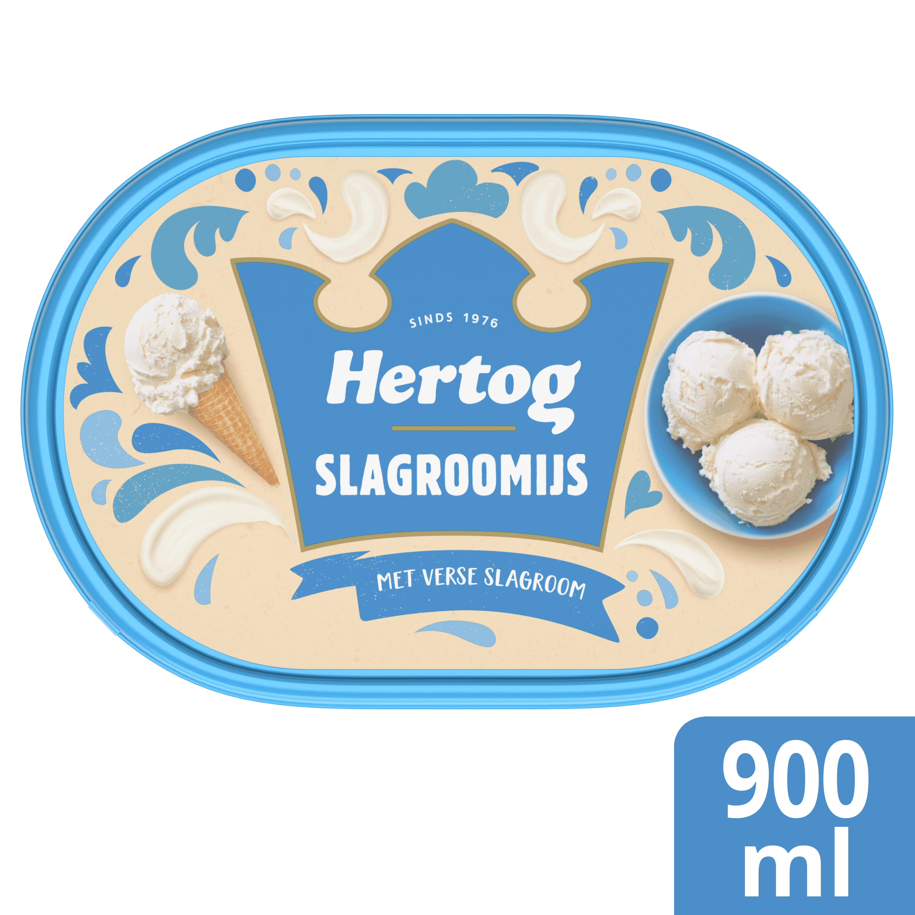 Hertog Classic slagroomijs