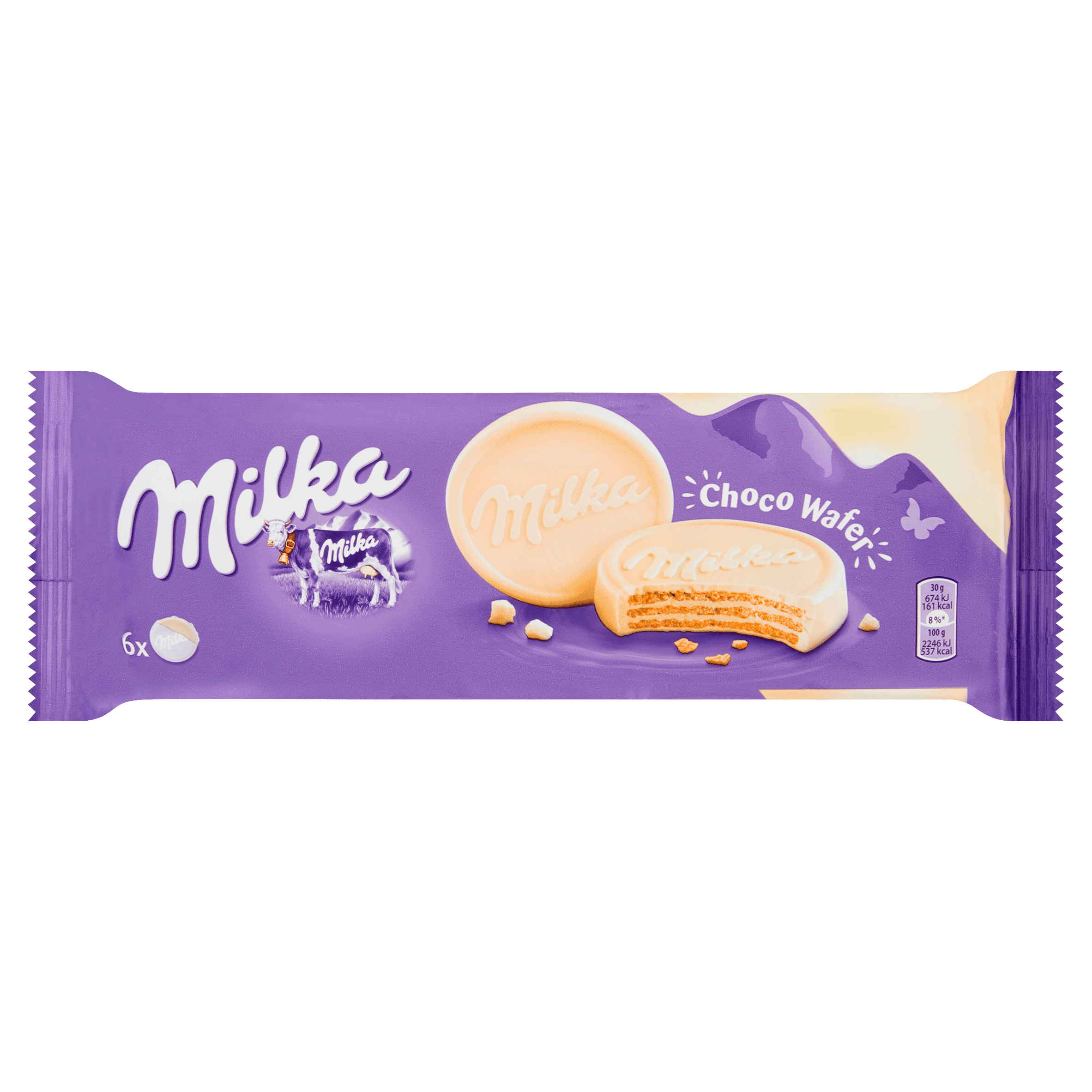 Milka Choco Wafer Koekjes Witte Chocolade