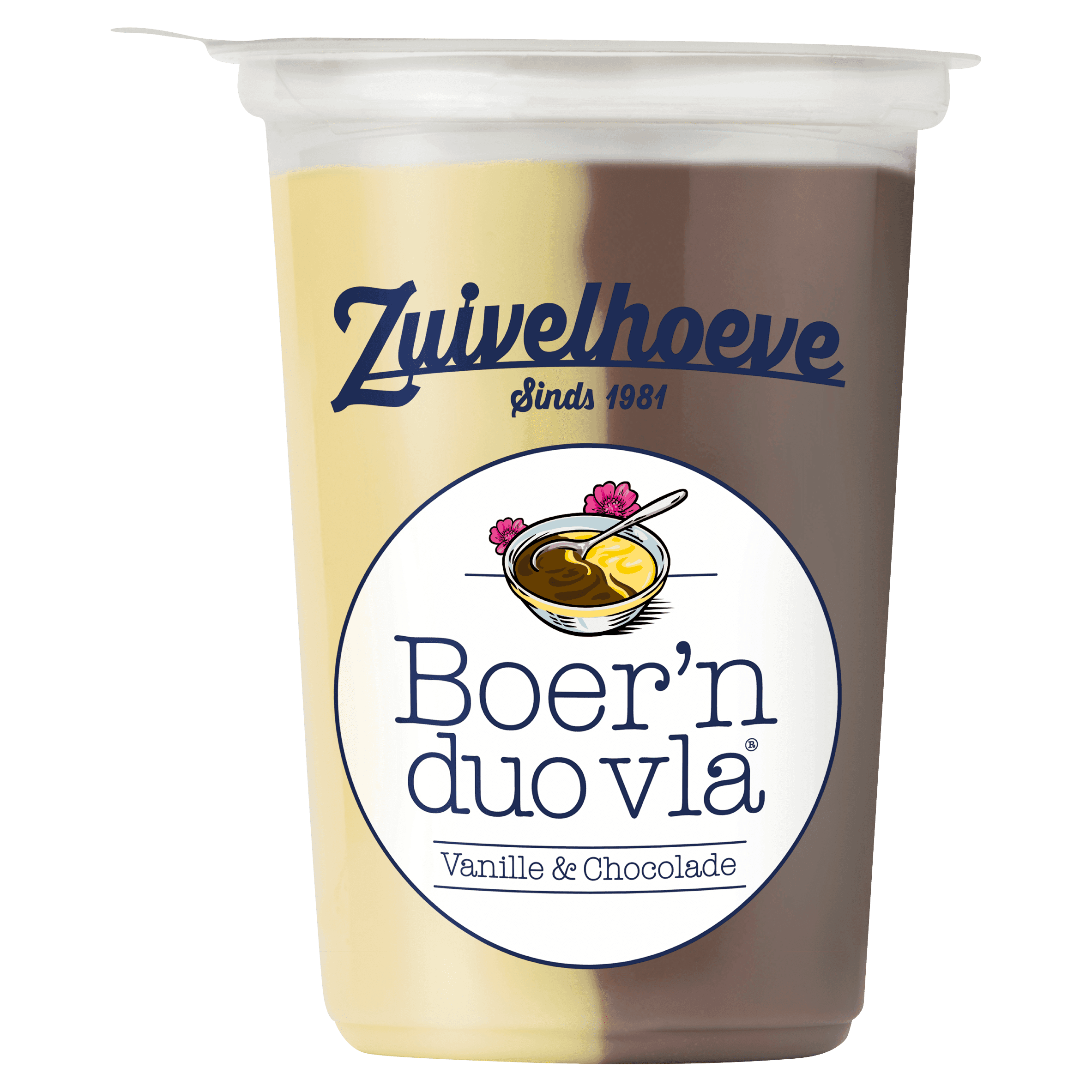 Zuivelhoeve Boer'n vla choco vanille