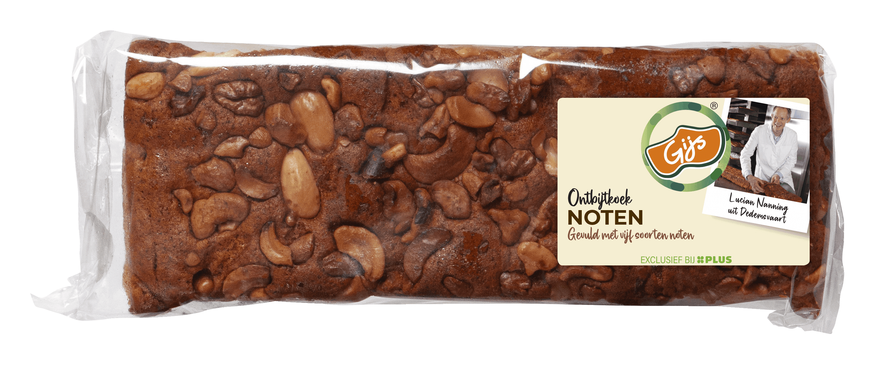 GIJS Ontbijtkoek noten