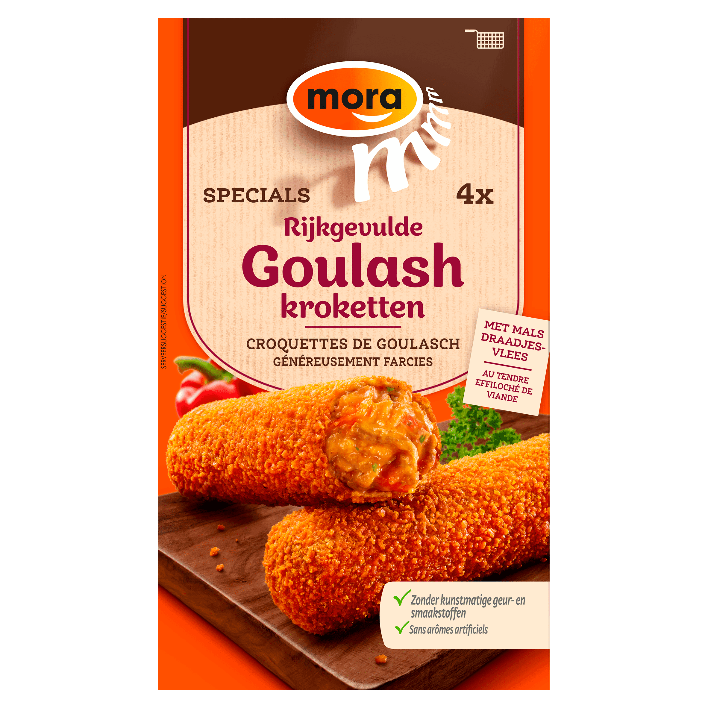 Mora Specials Rijkgevulde Goulash Kroketten