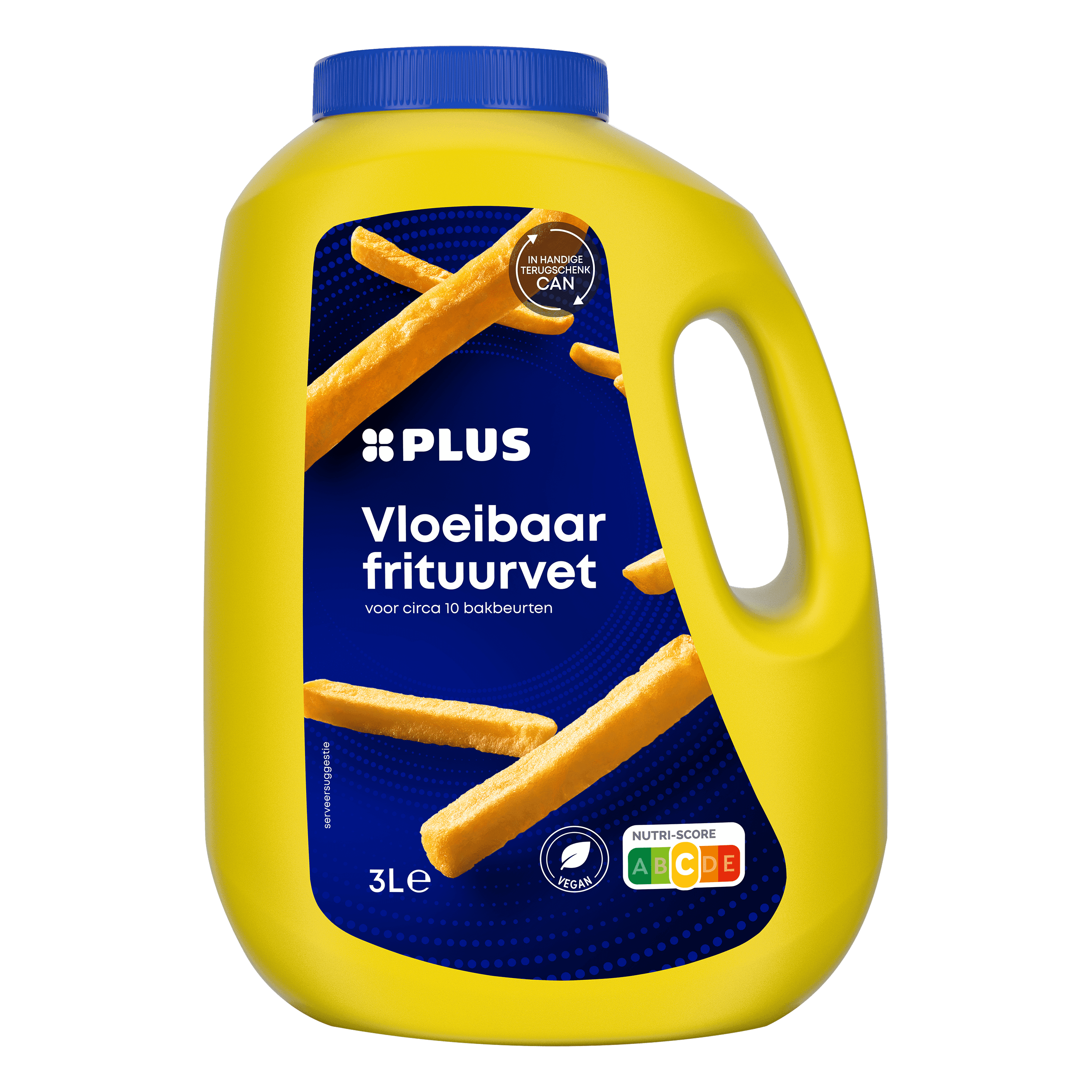 PLUS Frituurvet 3 liter