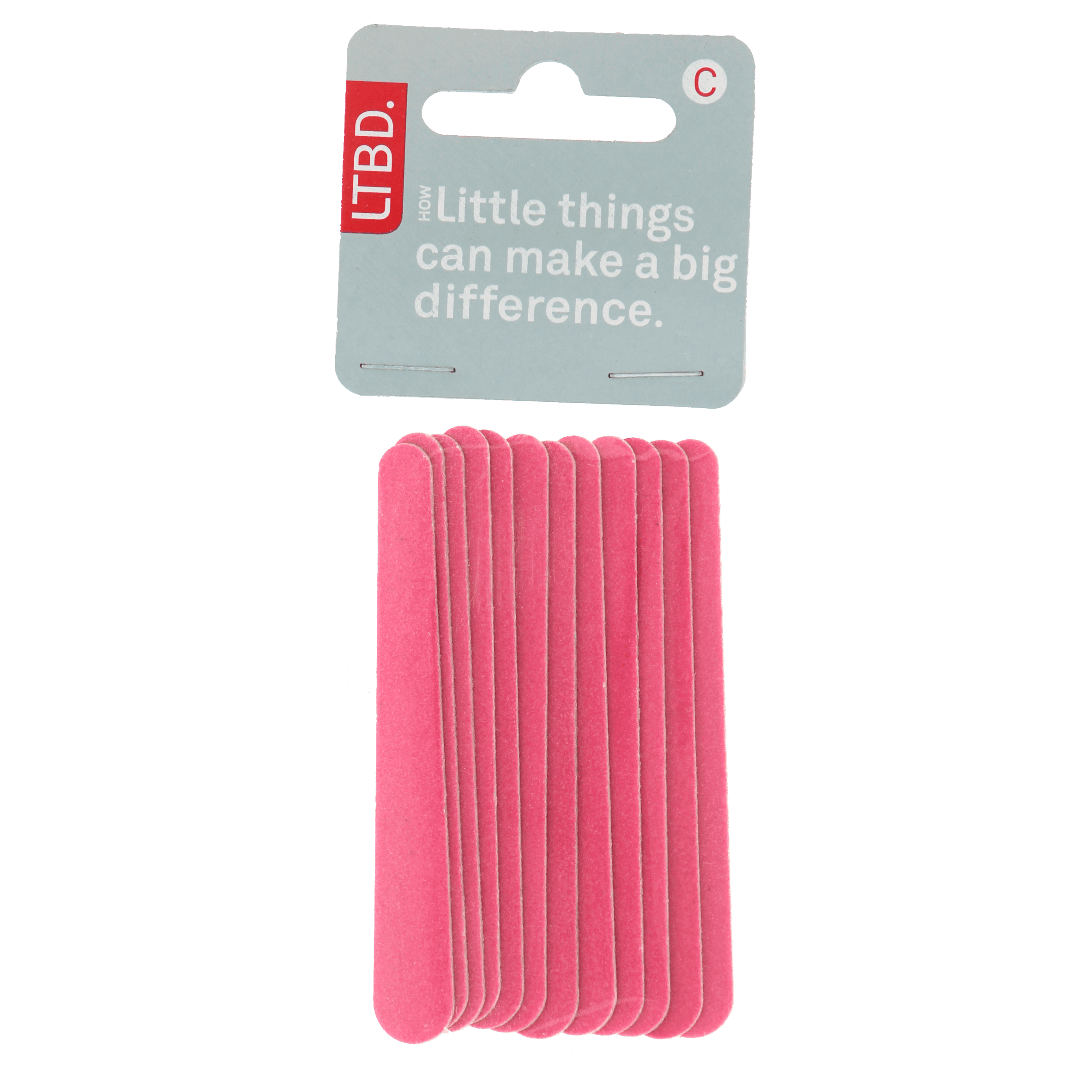 LTBD Nagelvijl schuurpapier klein