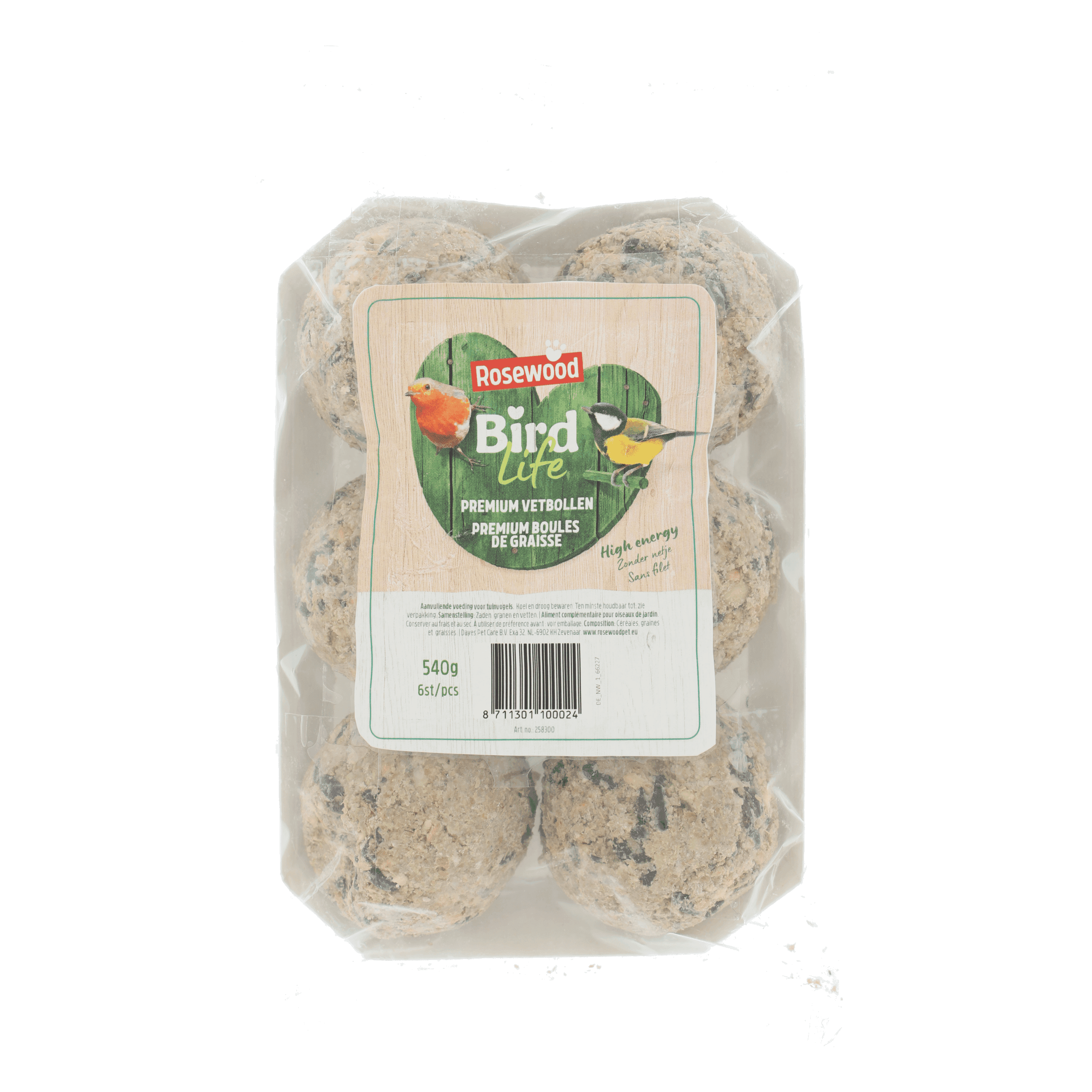 Rosewood Wintervoer premium vetbollen