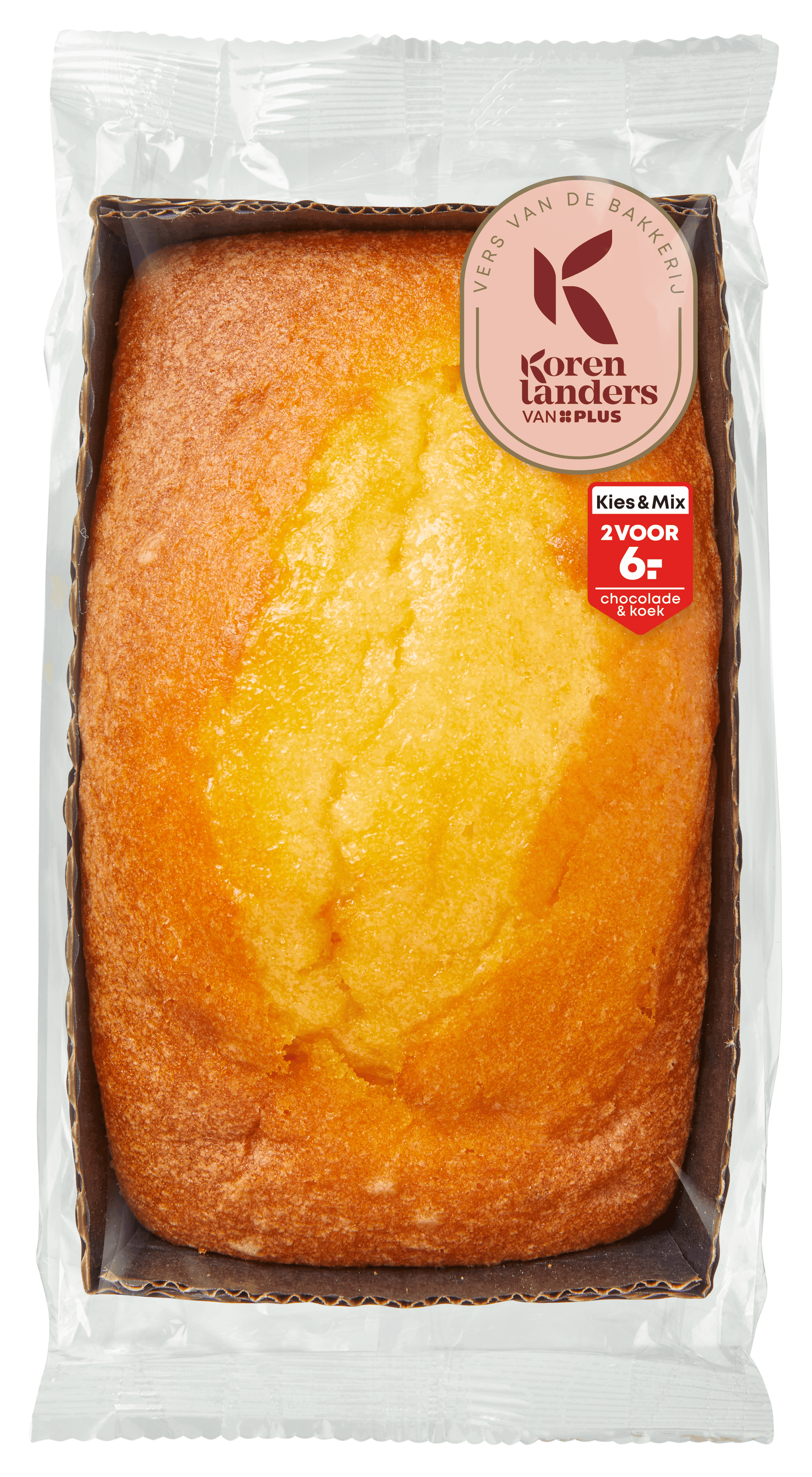 PLUS Korenlanders Mango-passiesmaak cake