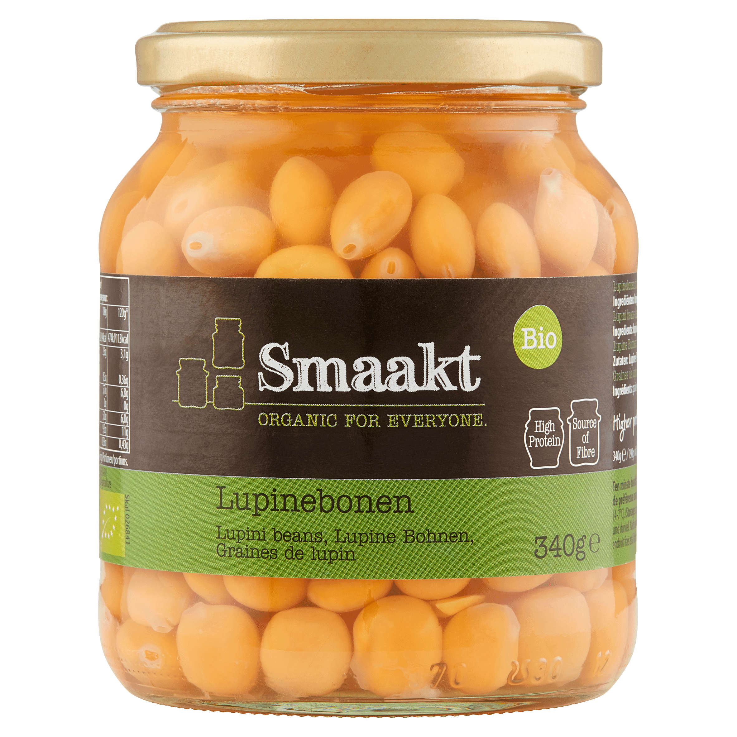 Smaakt Lupinebonen bio
