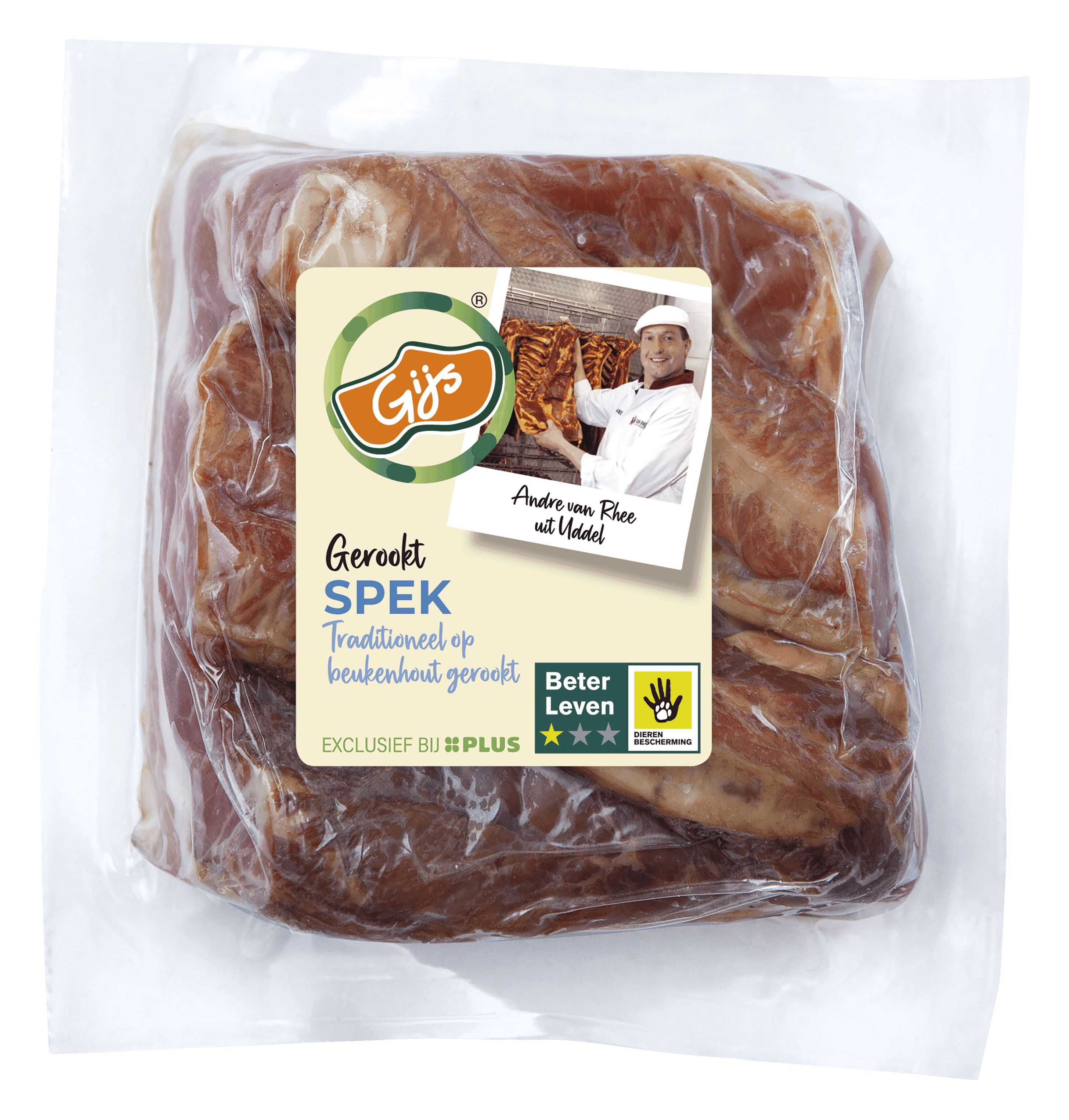 GIJS Mager gerookt spek