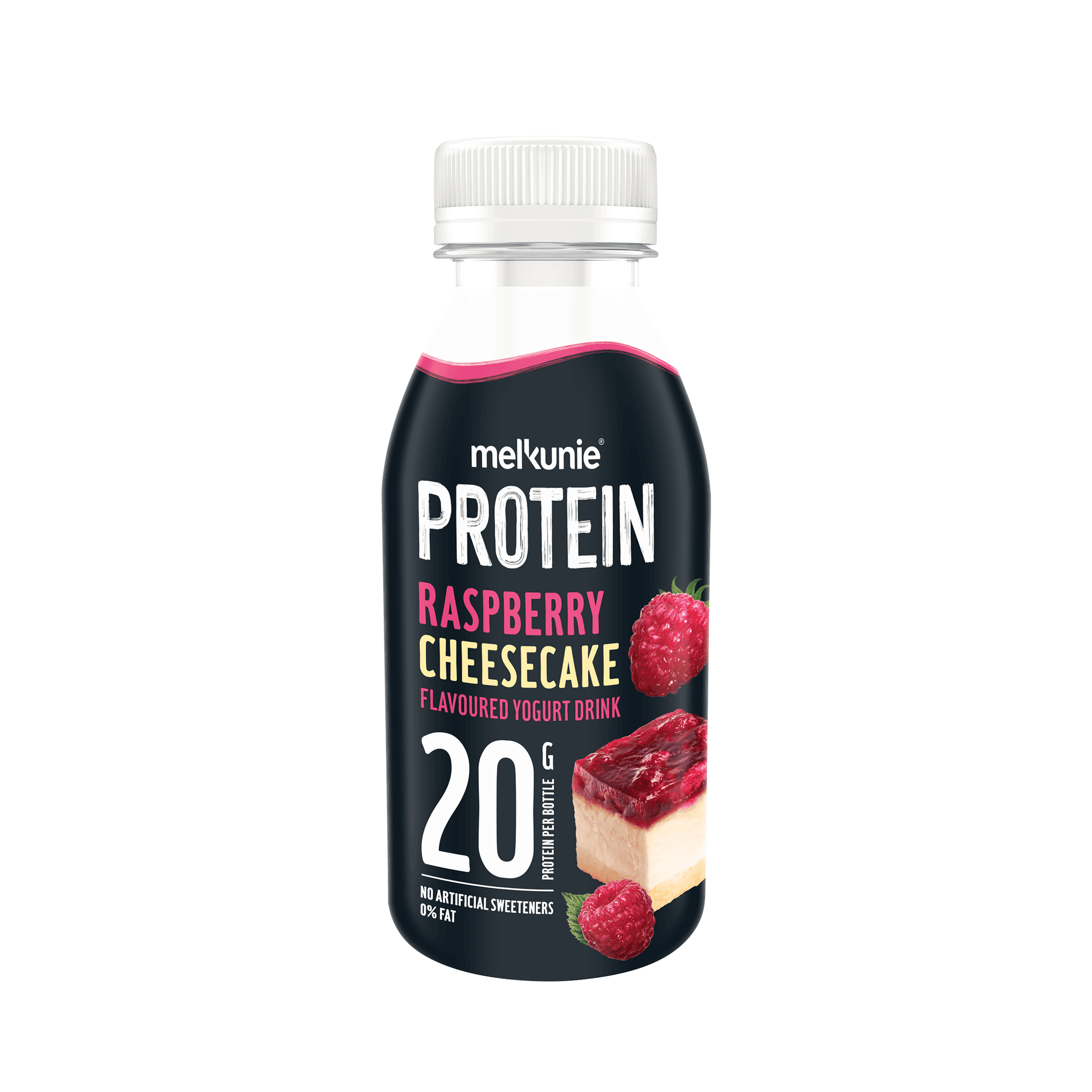 Melkunie Protein yoghurt drink framboos cheese