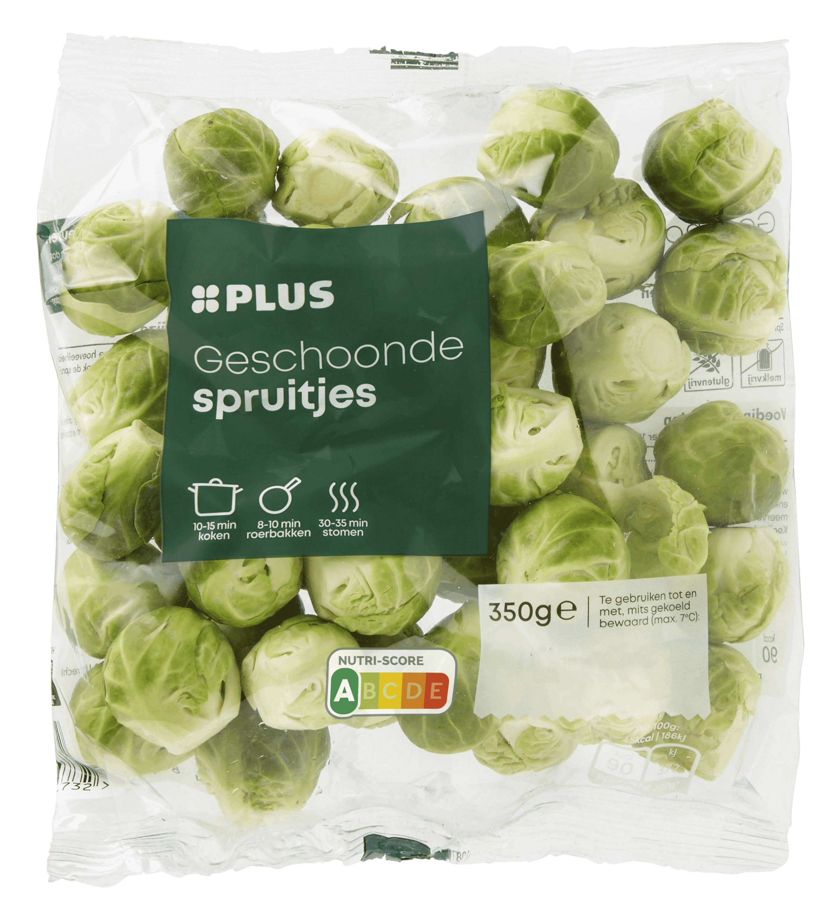 PLUS Spruitjes geschoond