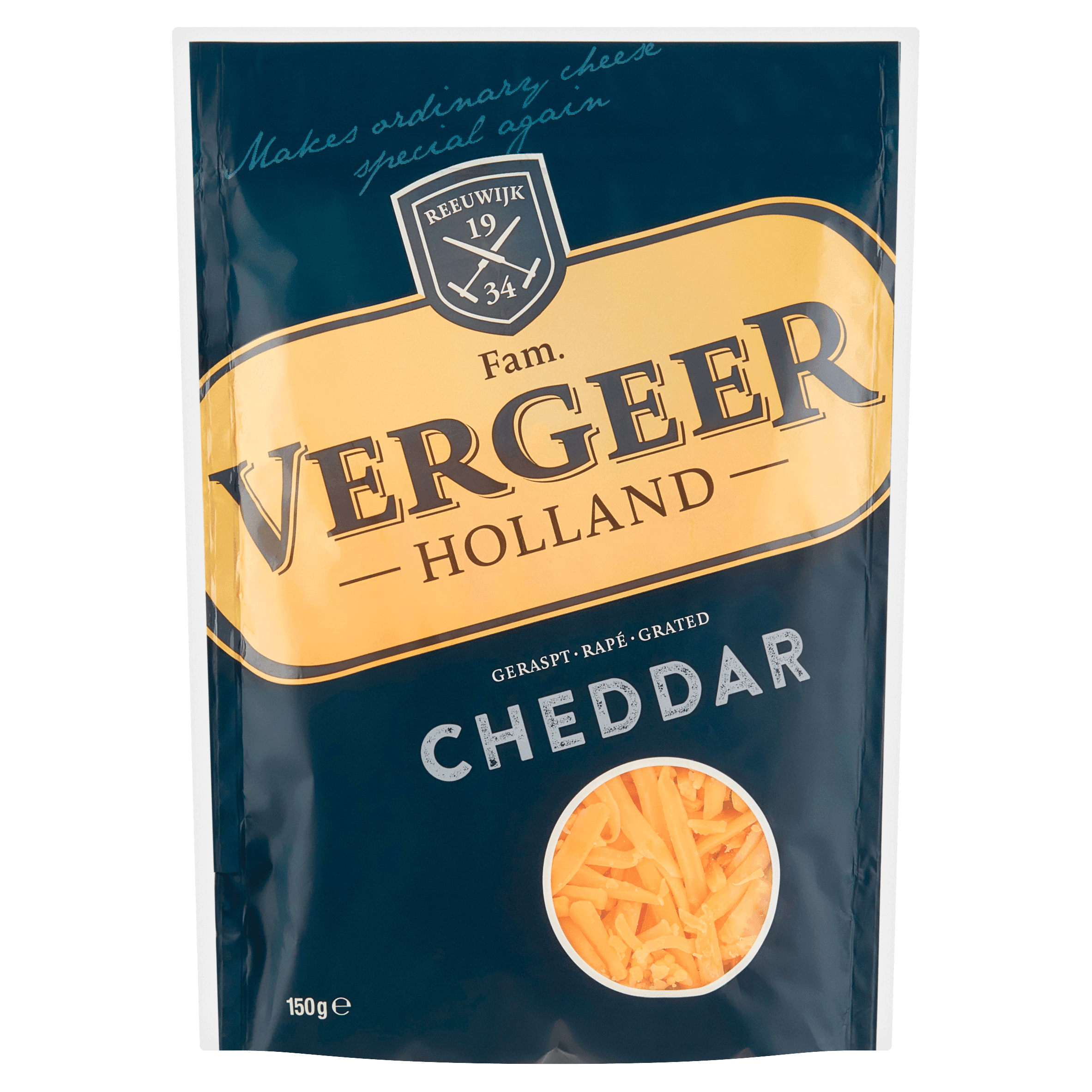 Vergeer Geraspte kaas cheddar