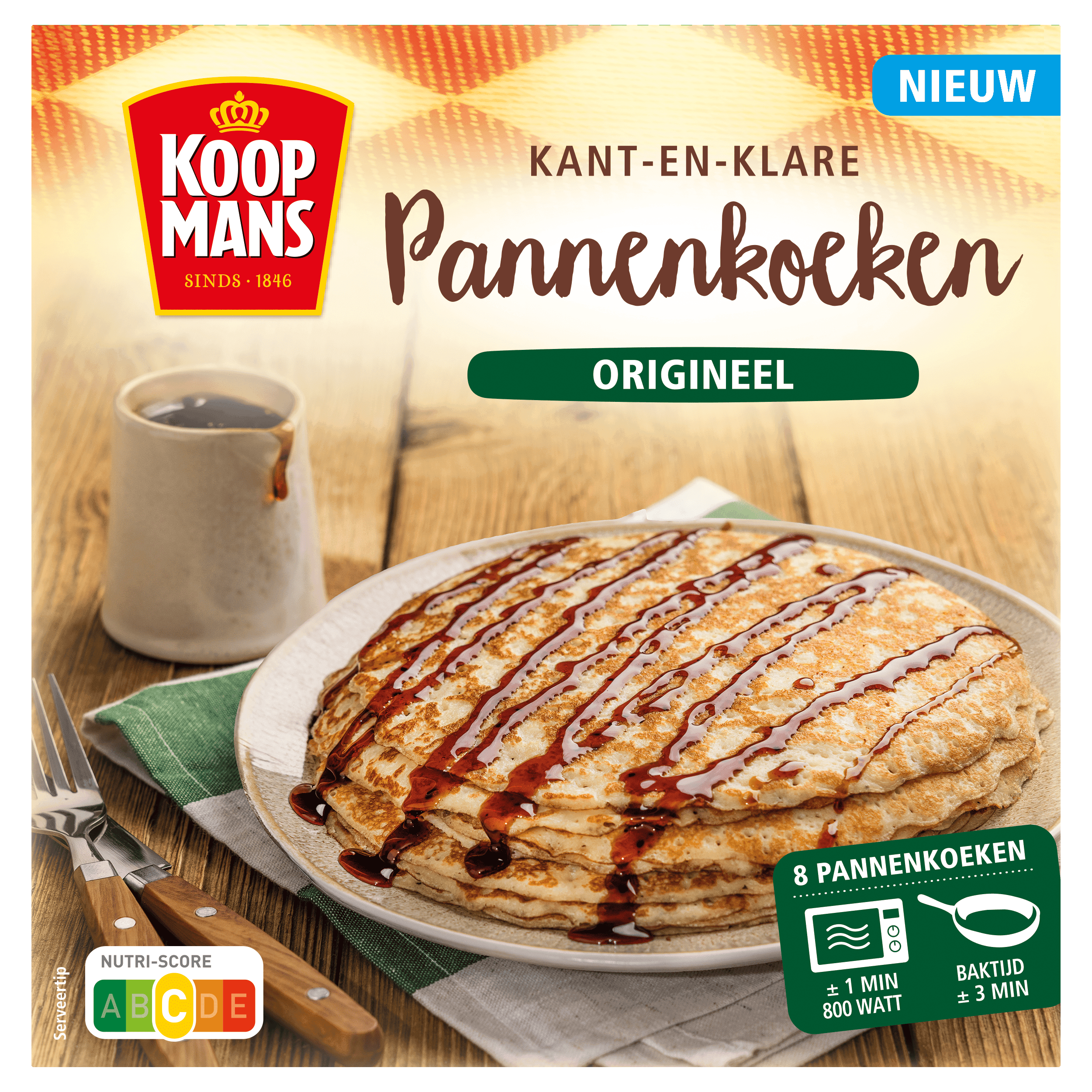 Koopmans Pannenkoeken Origineel 8 stuks