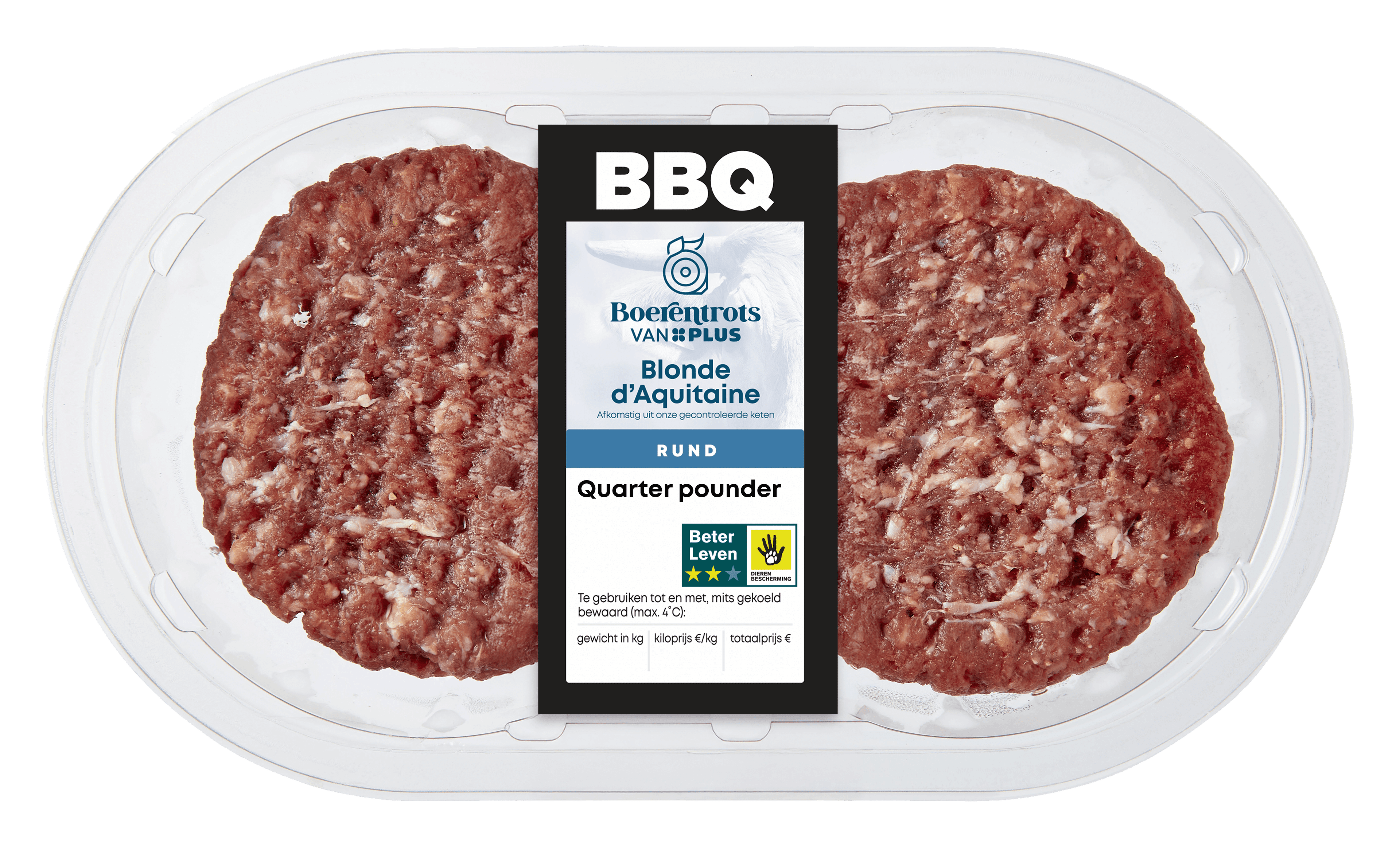 PLUS Boerentrots Quarter pounder 2st