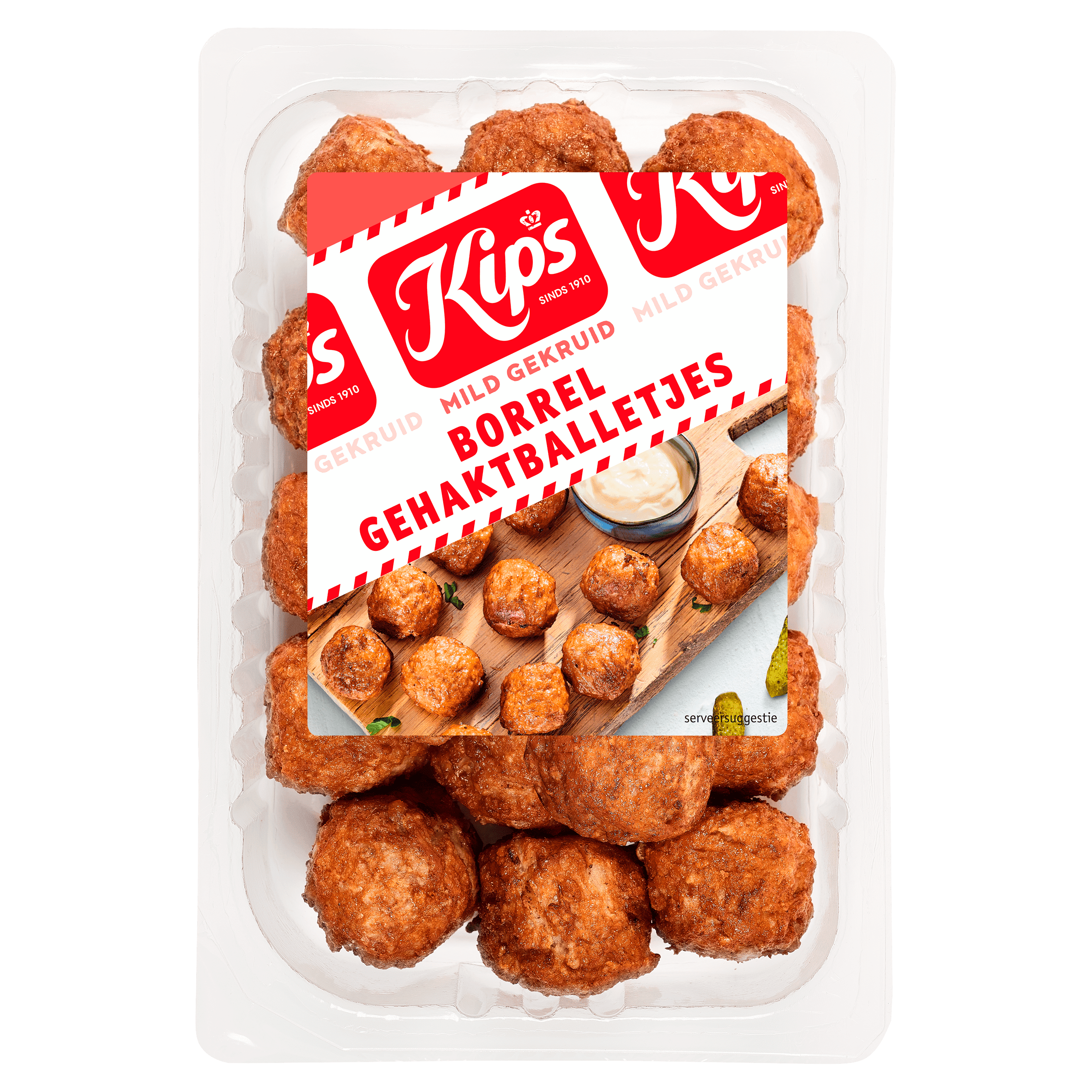 Kips Borrel gehaktballetjes