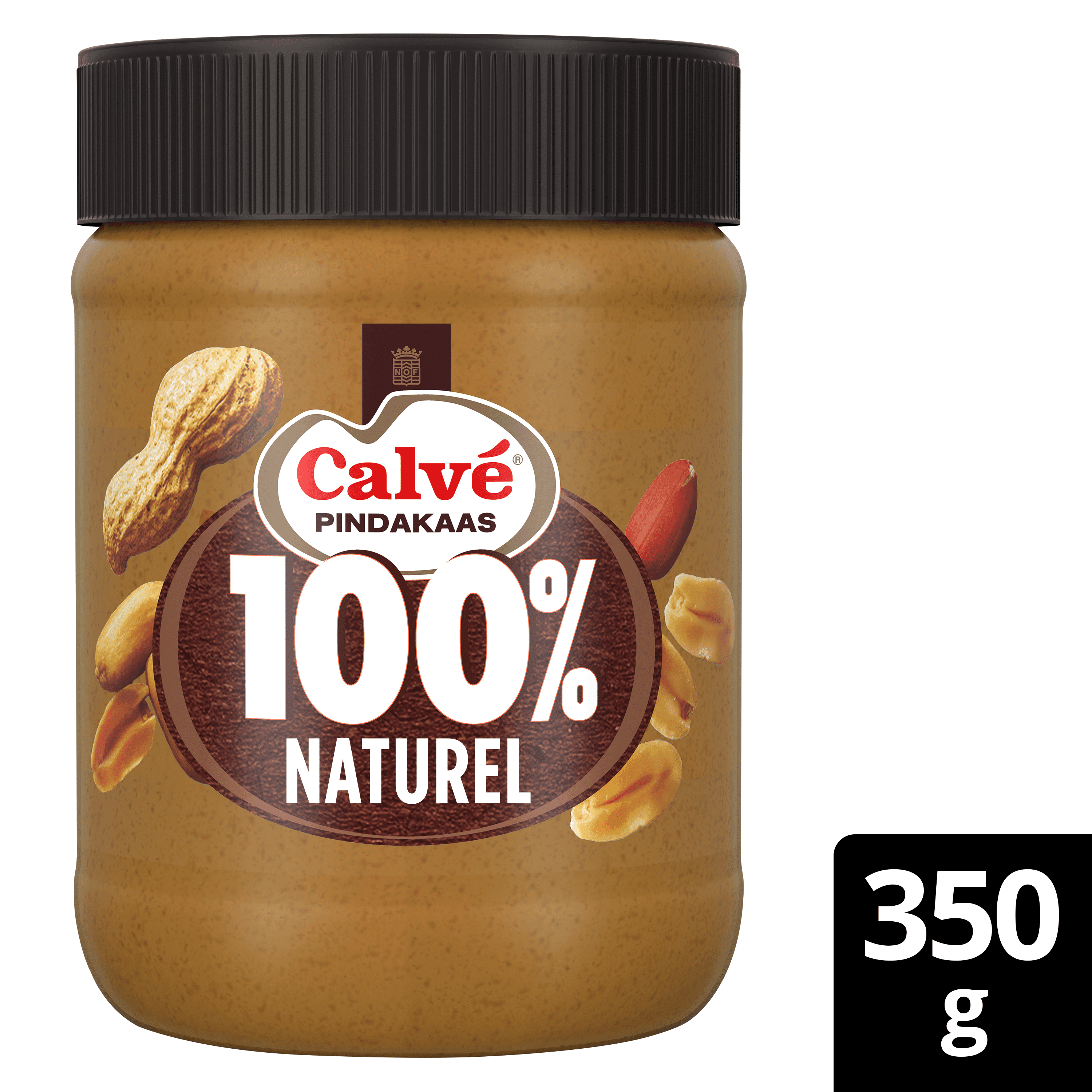 Calvé Pindakaas fijn gemalen pinda's