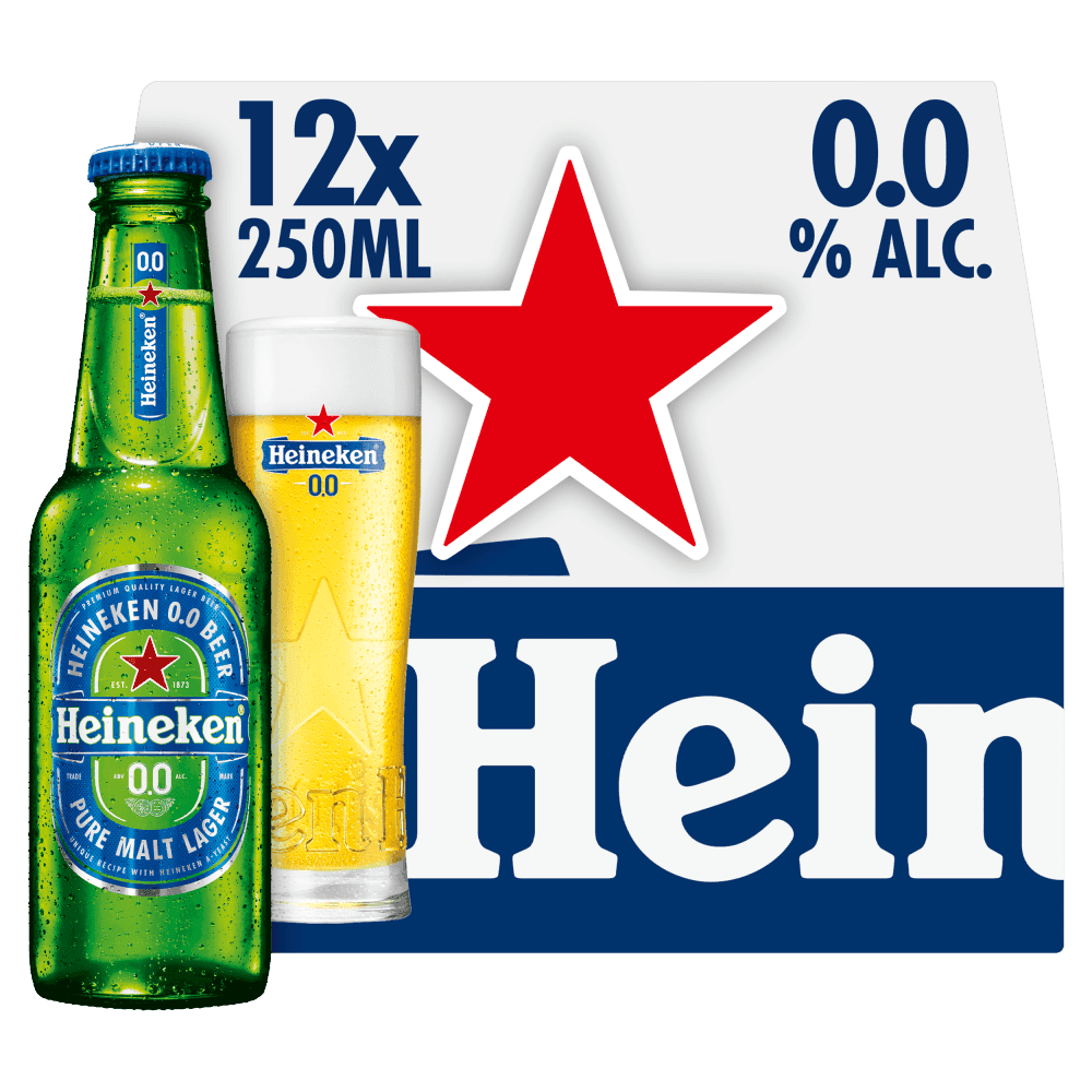 Heineken Premium pilsener 0.0 bier fles