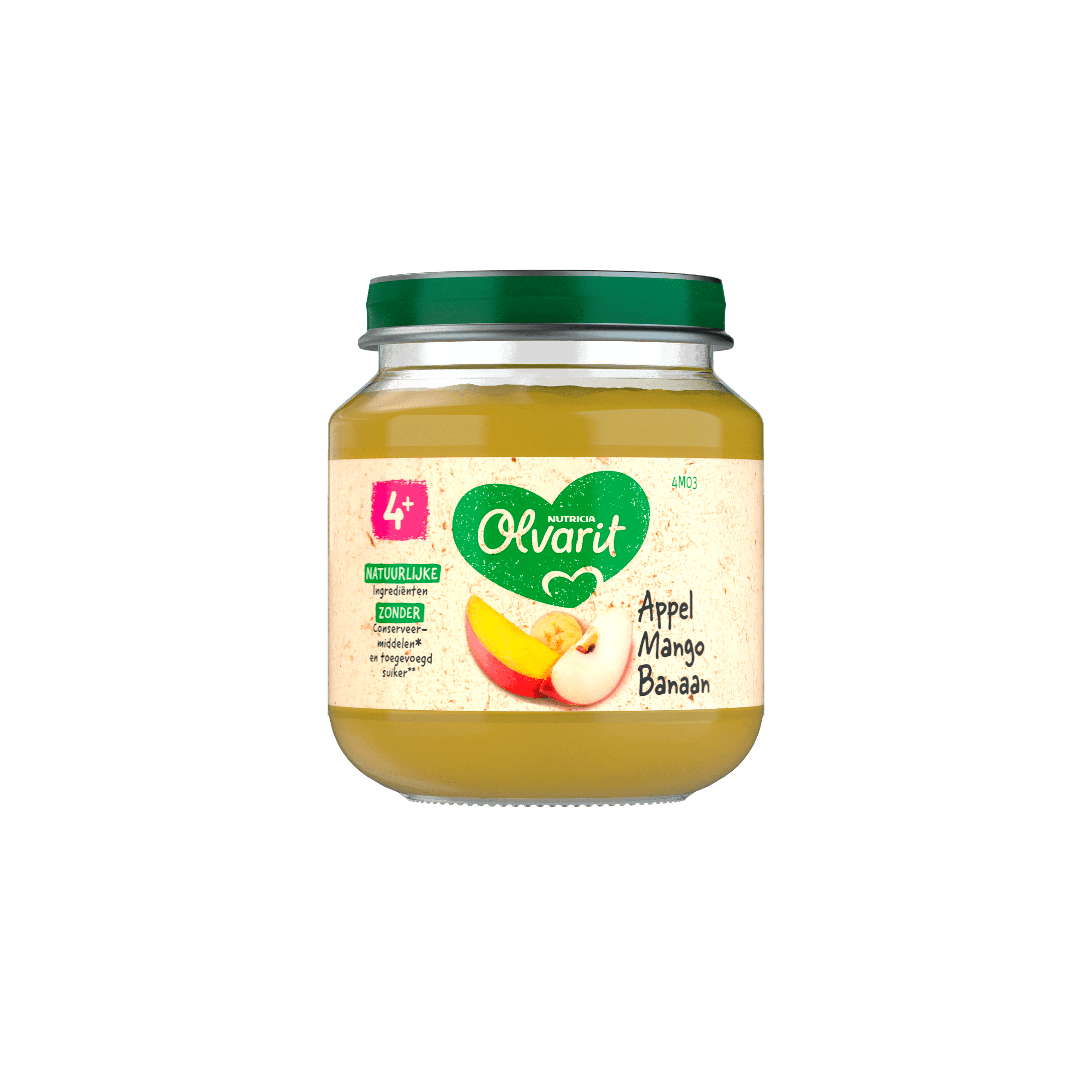 Olvarit 4+mnd Appel Mango Banaan