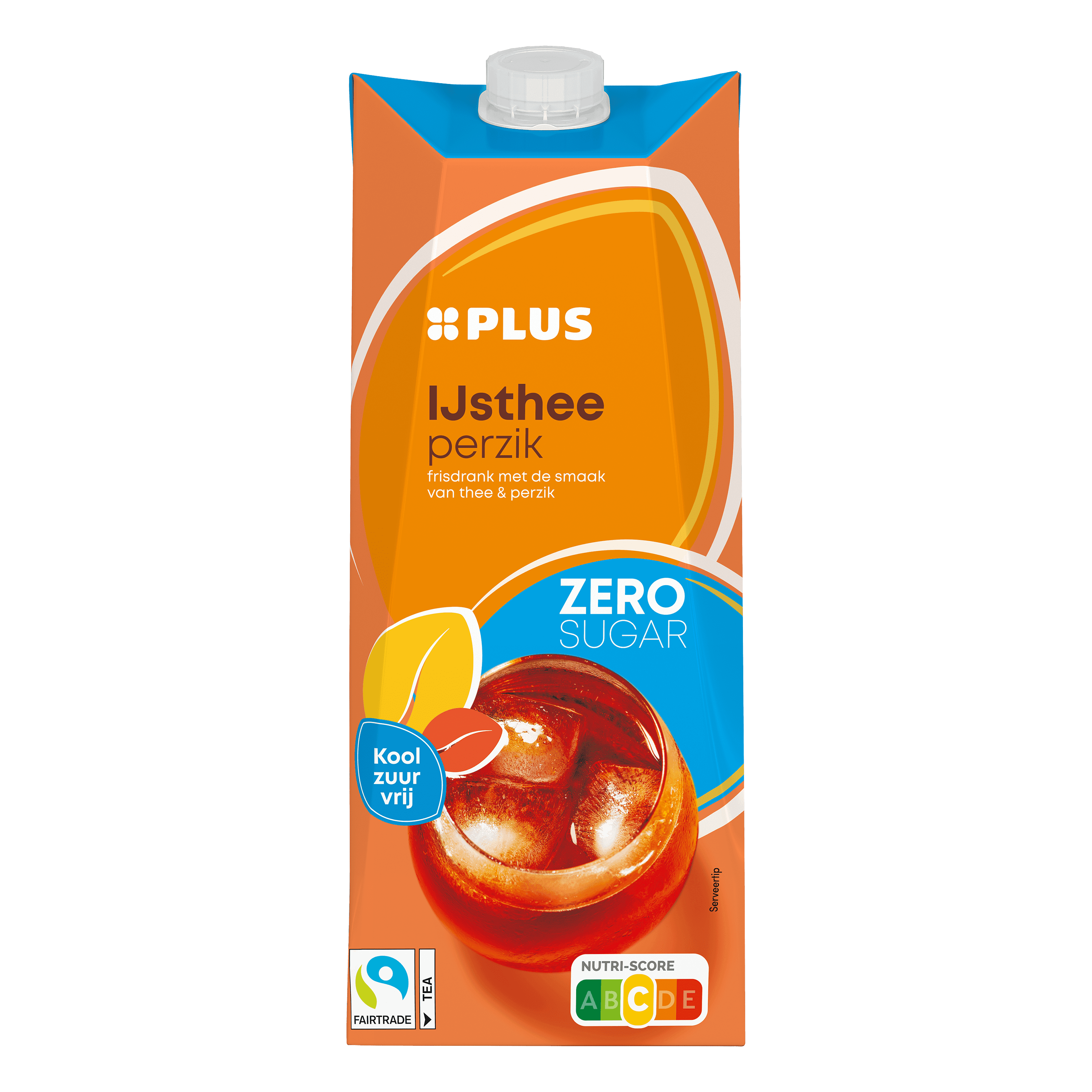 PLUS IJsthee peach zero