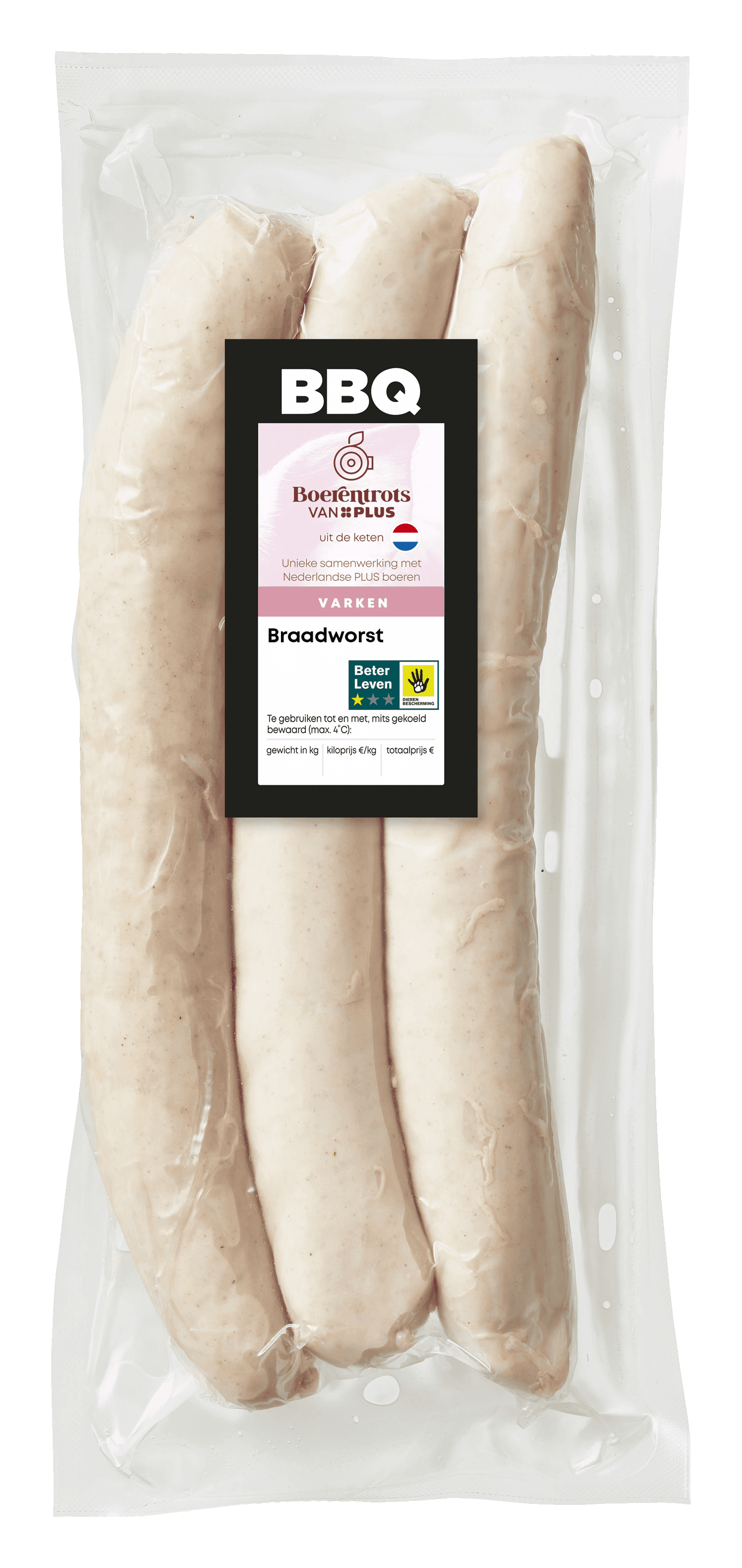 PLUS Braadworst 3st