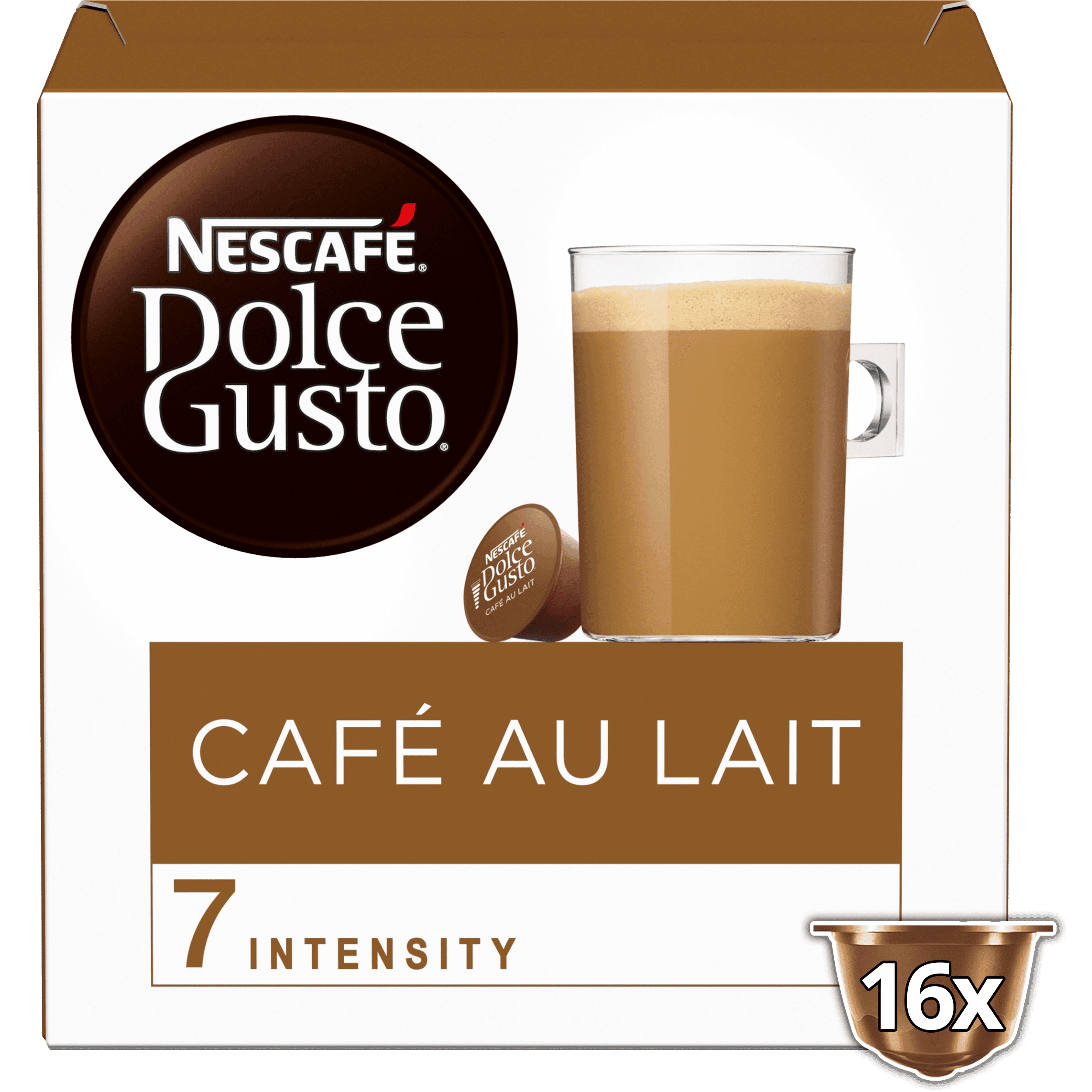 Nescafe Dolce Gusto koffiecups cafe au lait