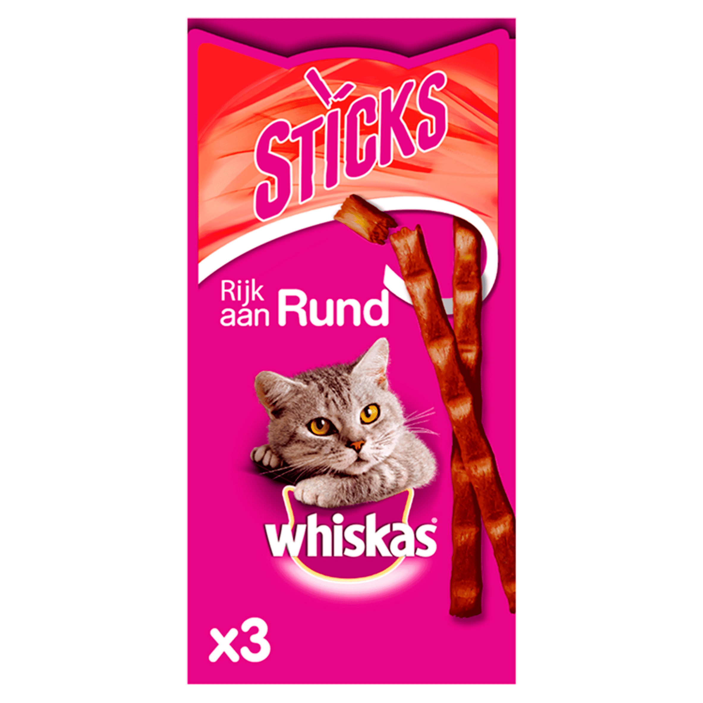 Whiskas Sticks Rund Kattensnack