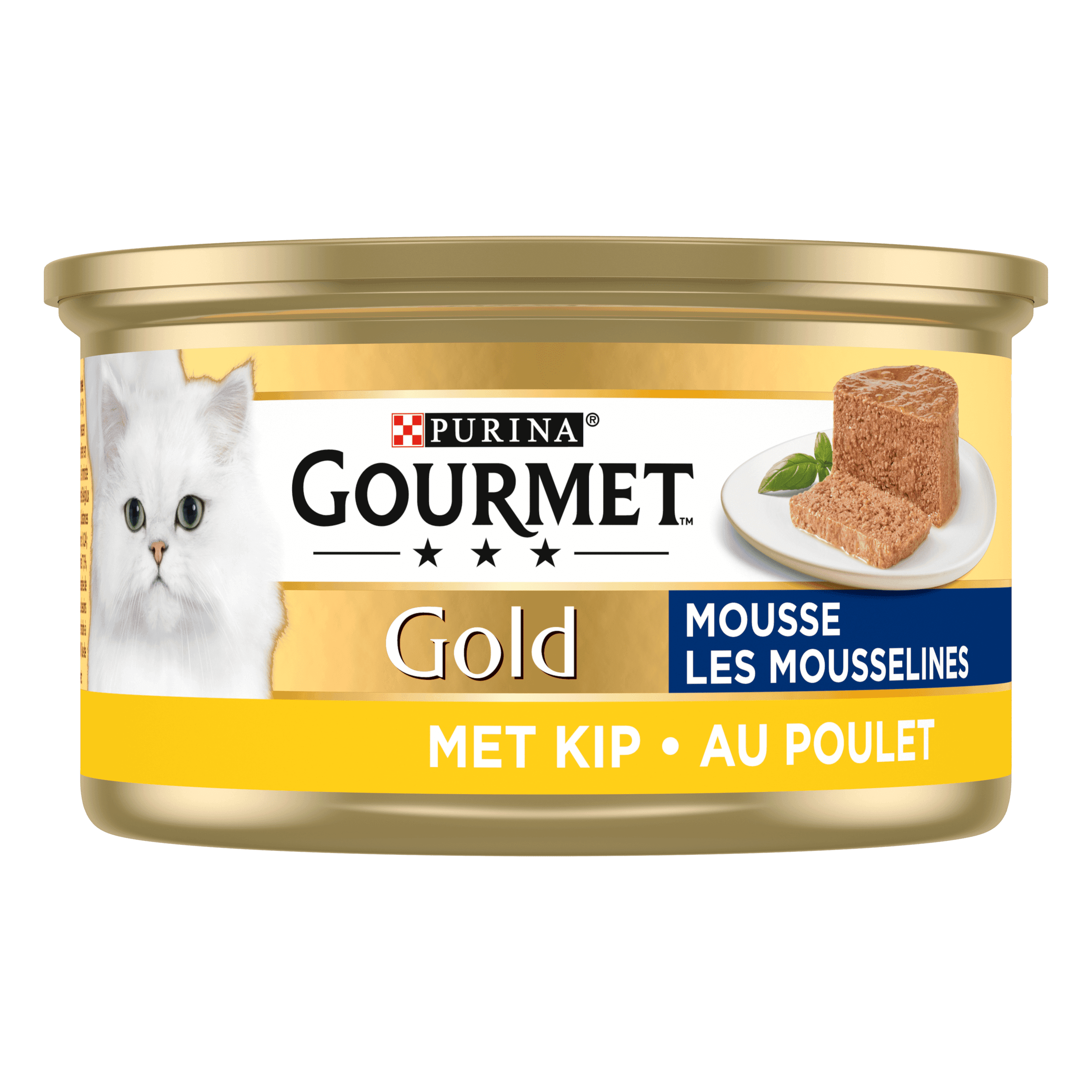 Gourmet Gold mousse kattenvoer nat met kip