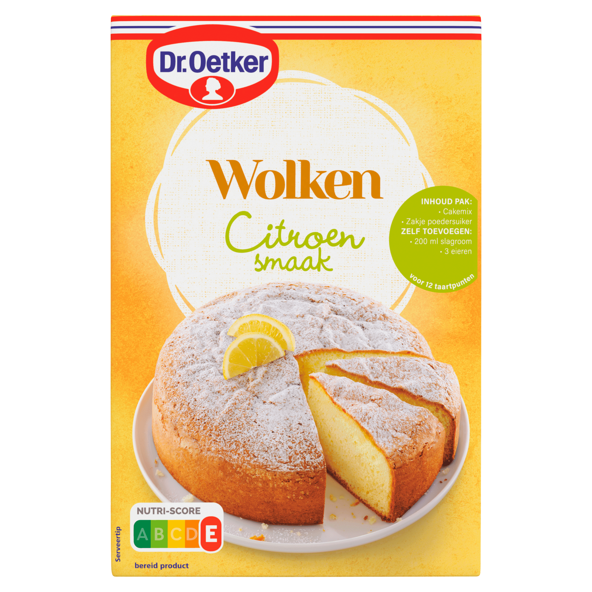 Dr. Oetker Wolken cake citroen bakmix