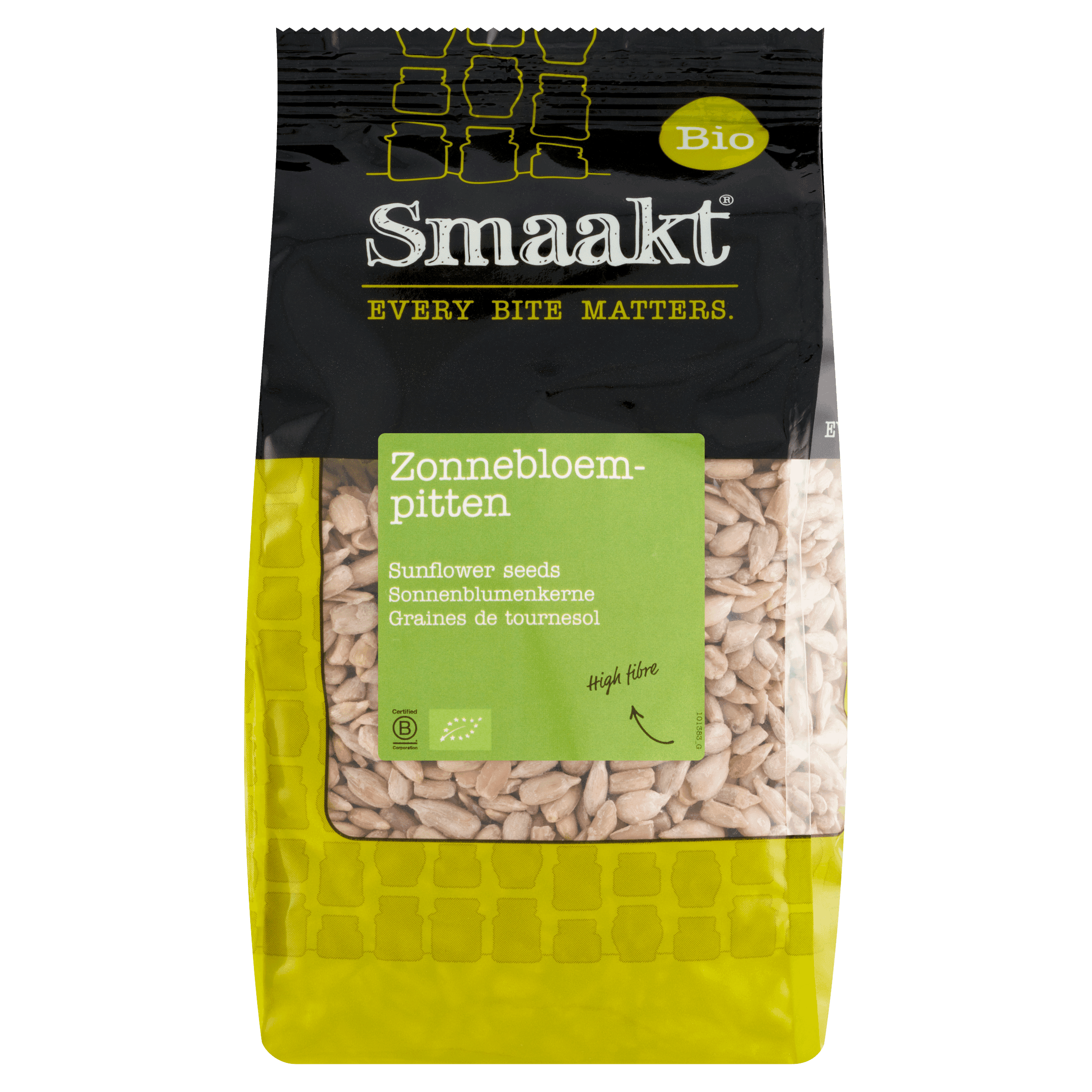 Smaakt Zonnebloempitten biologisch