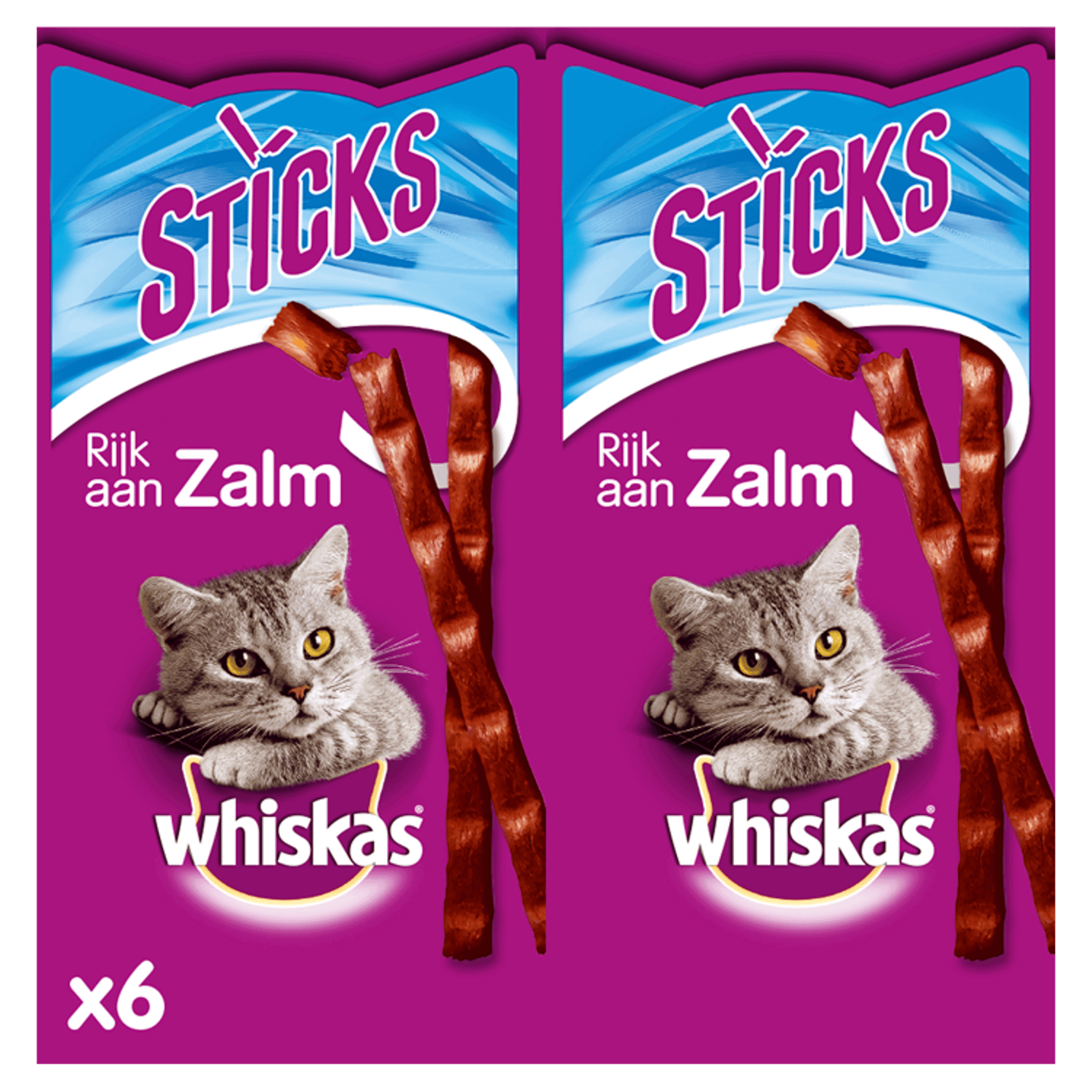 Whiskas Sticks - Zalm - Kattensnack