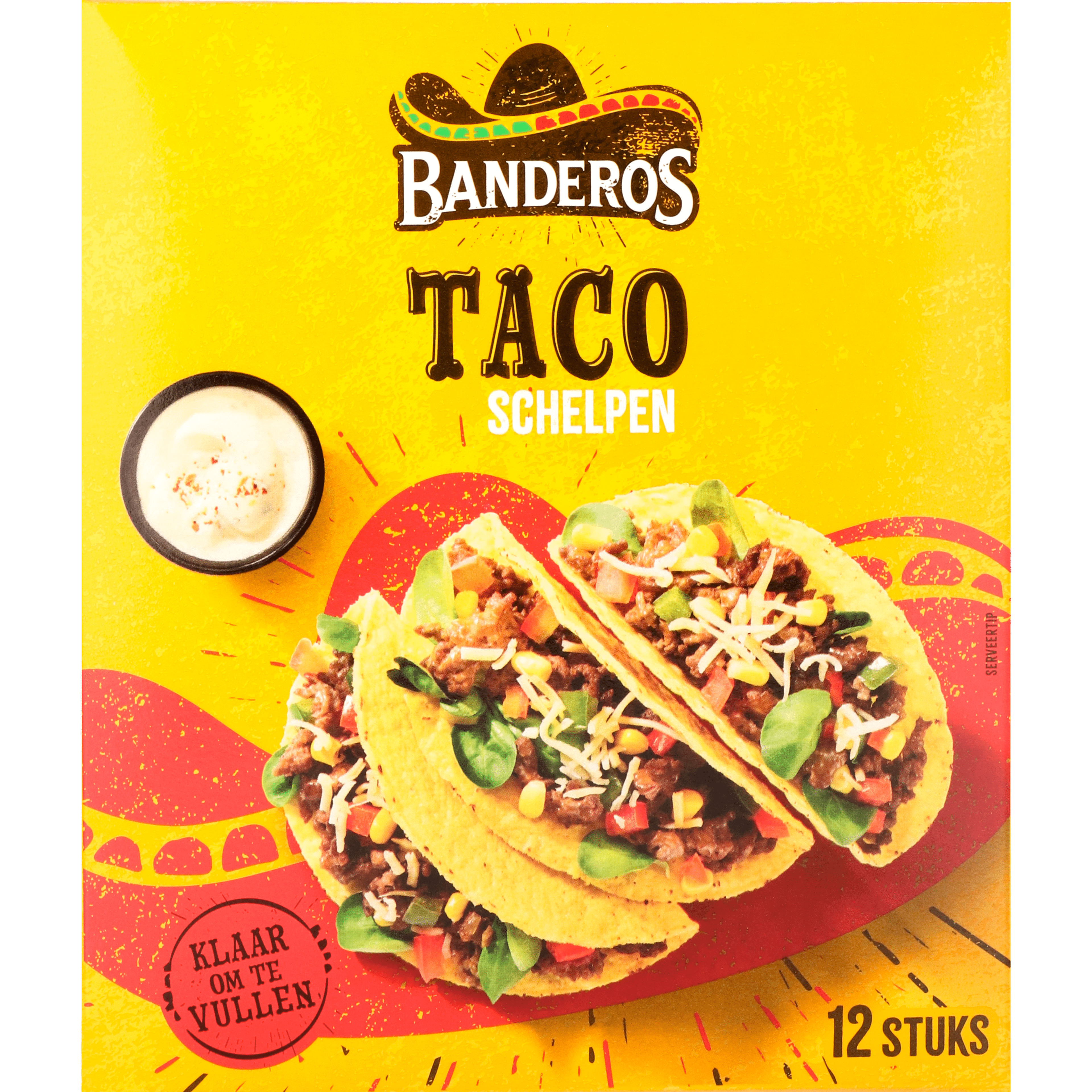 Banderos Tacoschelpen