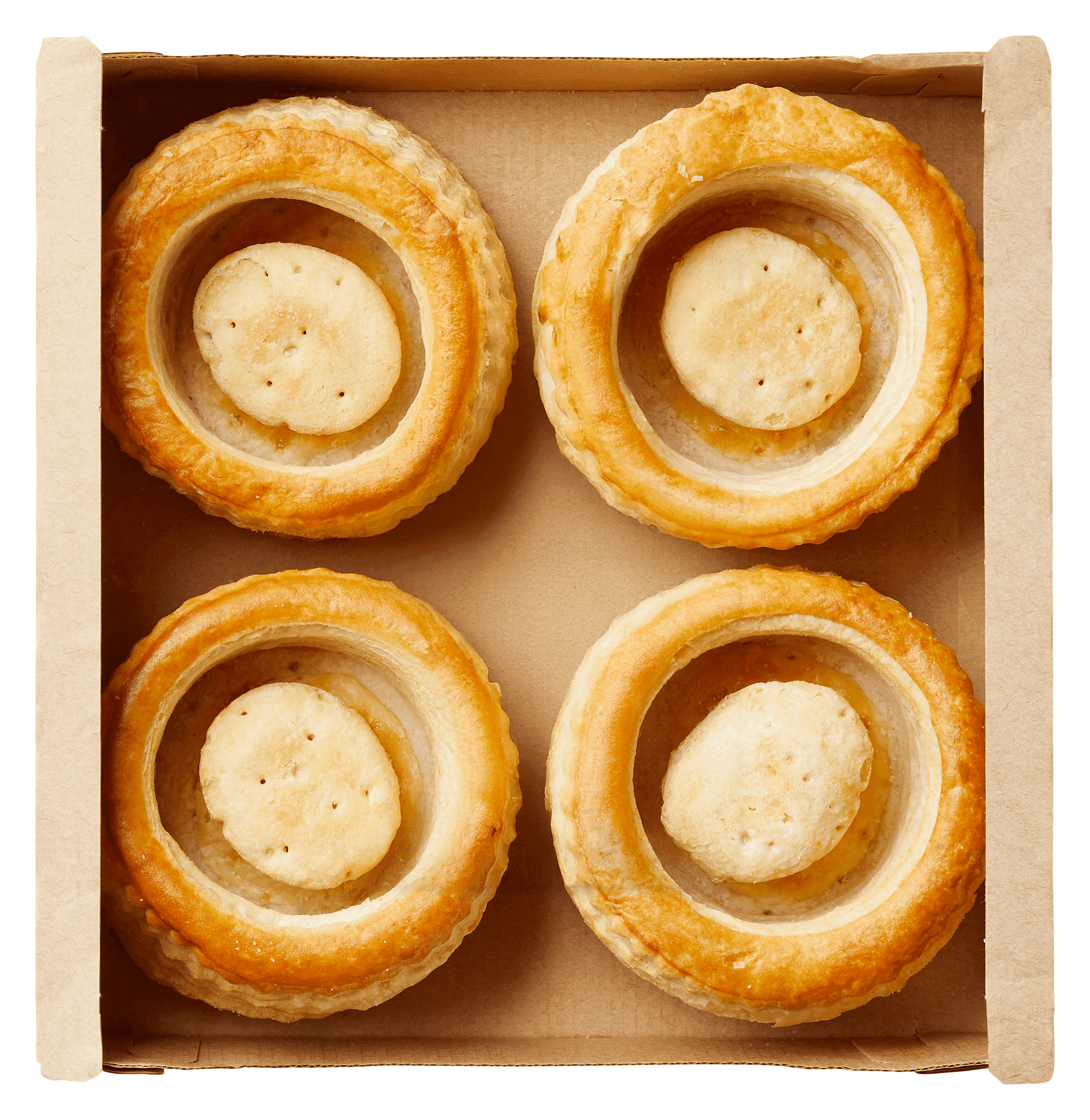 PLUS Grote pasteibakjes