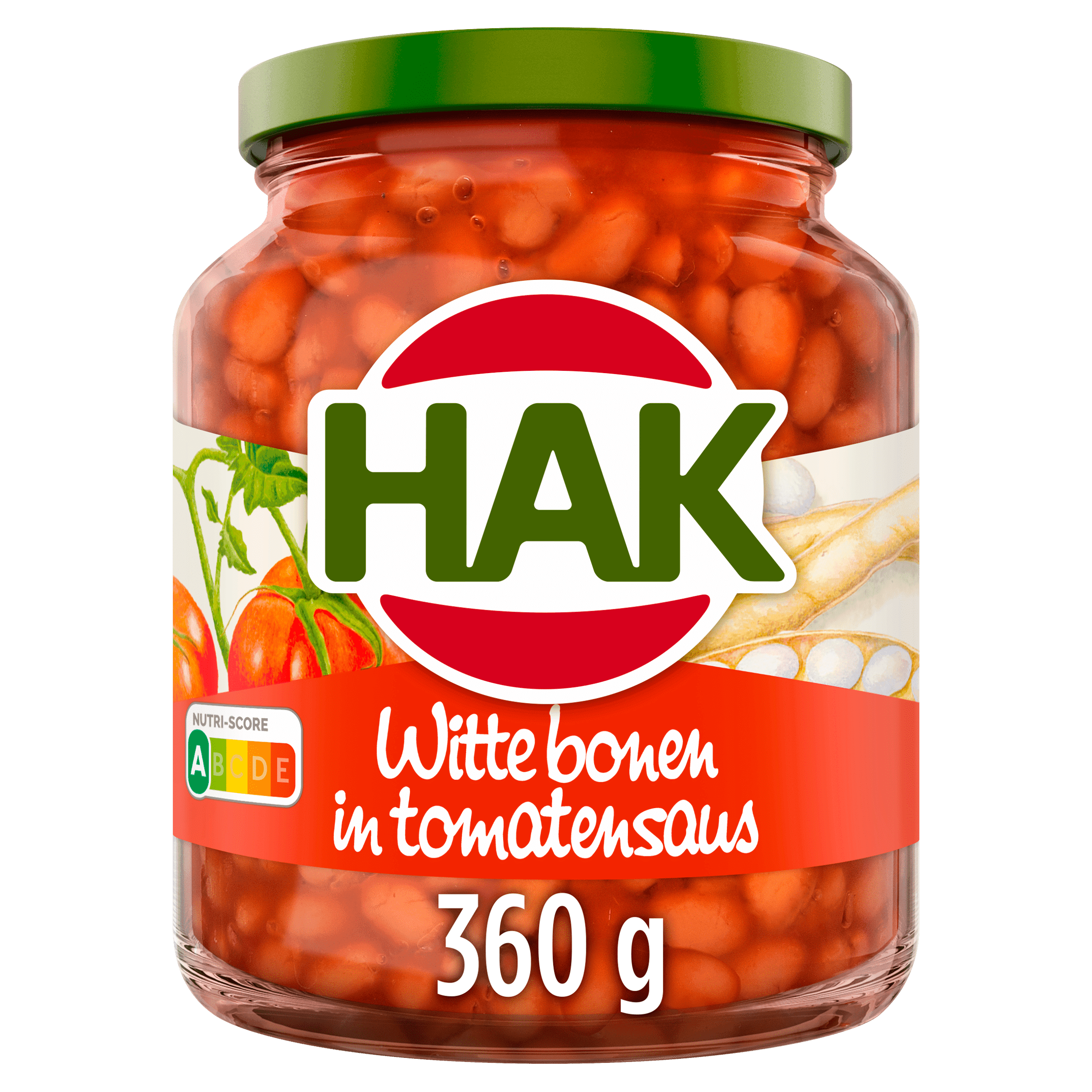 Hak Witten bonen in tomatensaus
