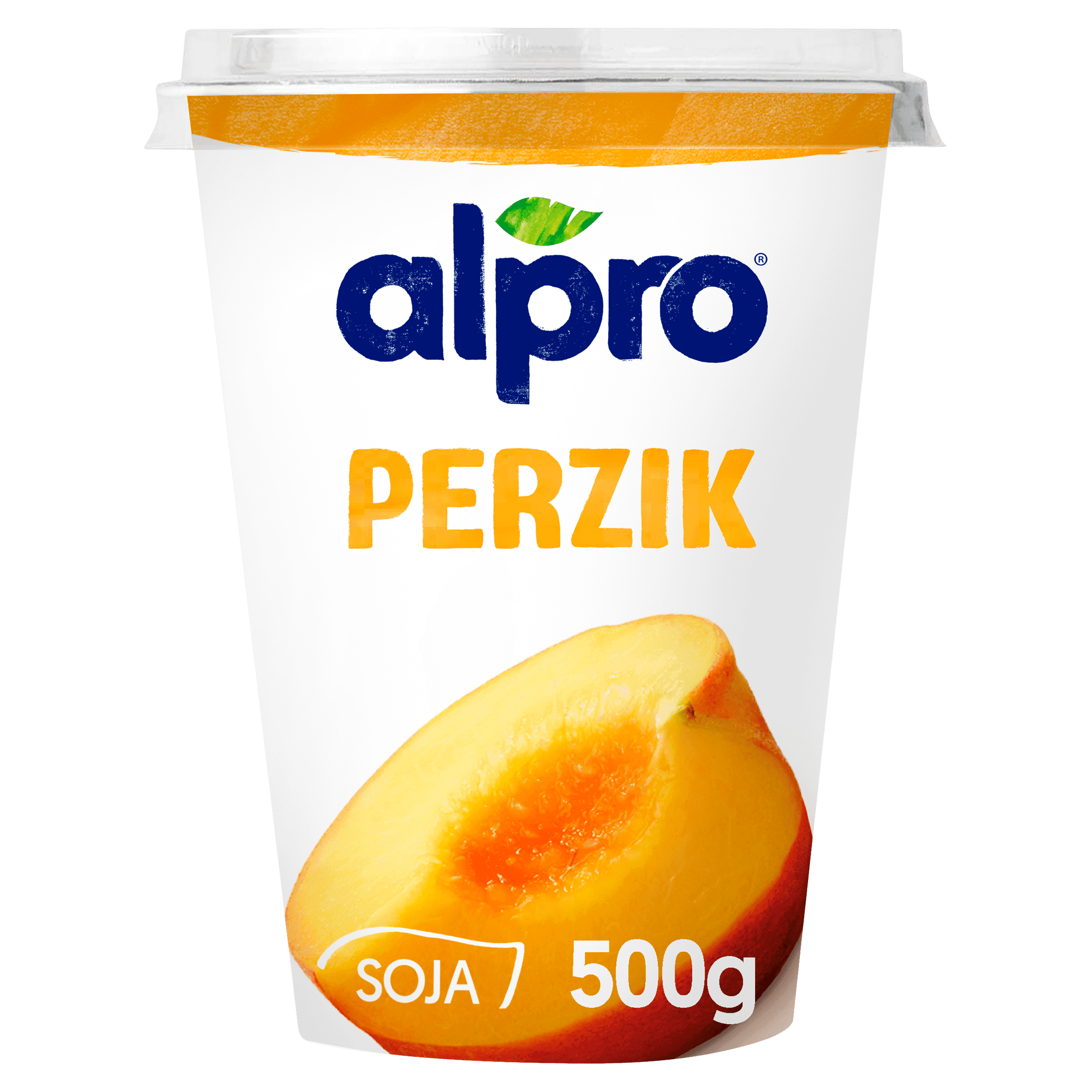 Alpro Plantaardige Variatie Yoghurt Perzik