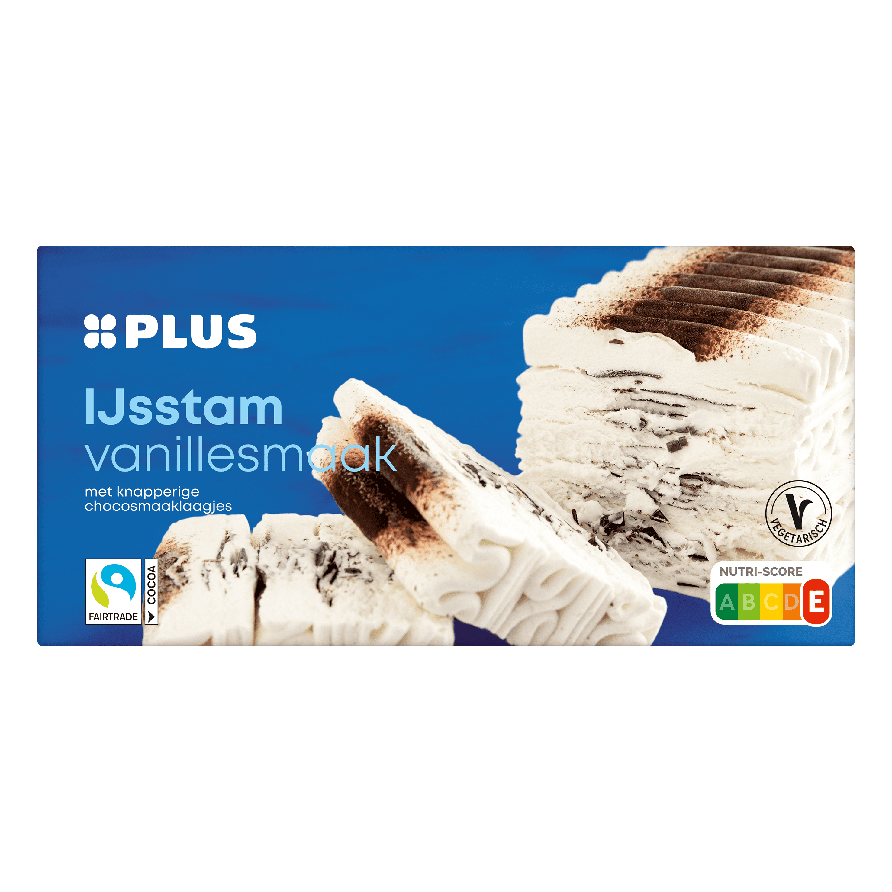 PLUS ijsstam vanillesmaak