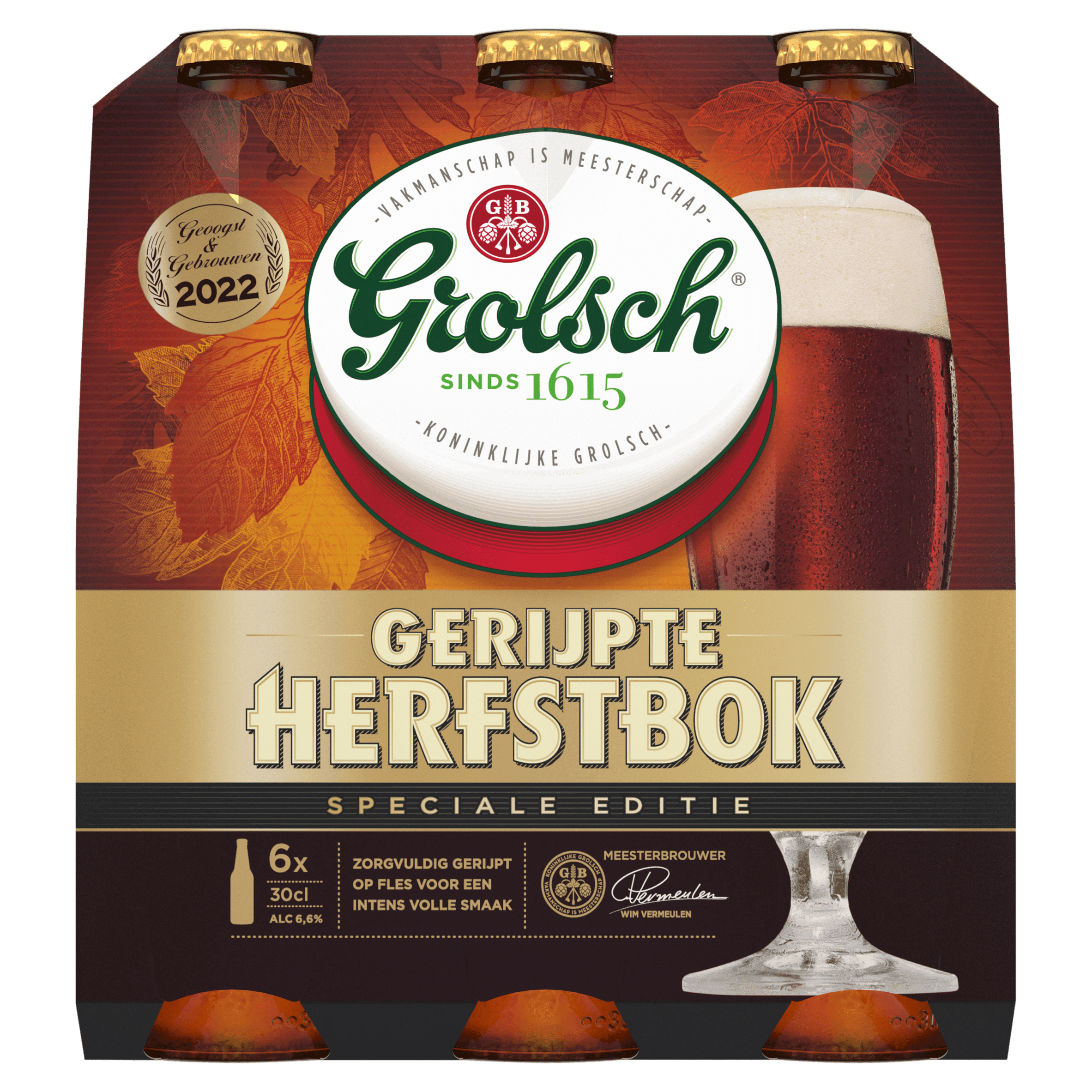 Grolsch Gerijpte herfstbok fles