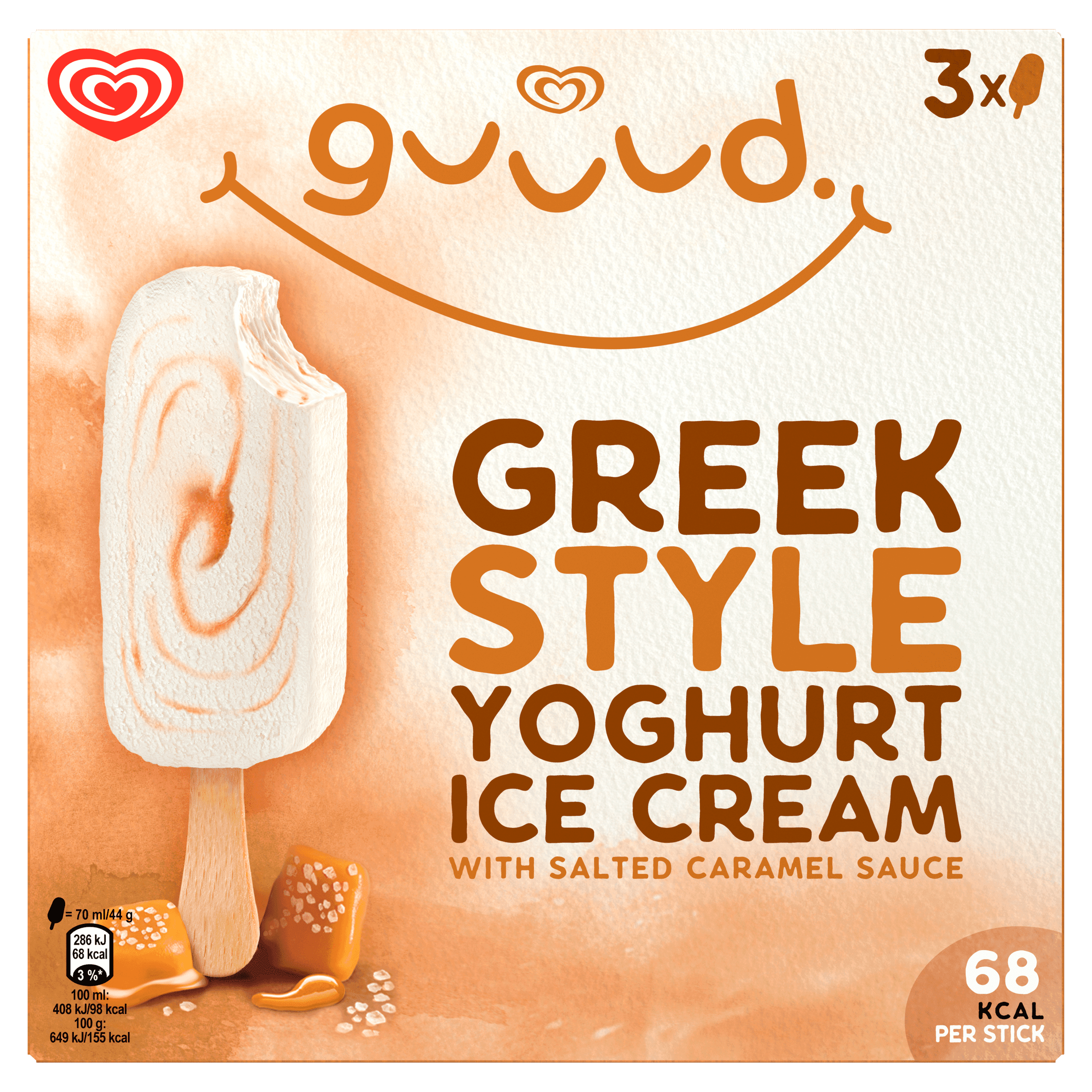 Ola OLA Greek Yoghurt Salted Caramel Stick