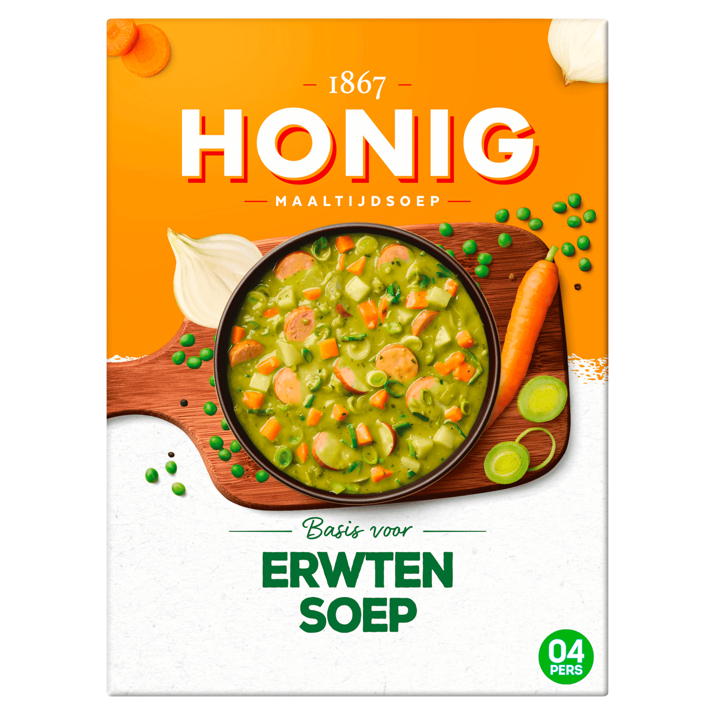 Honig Maaltijdsoep erwten
