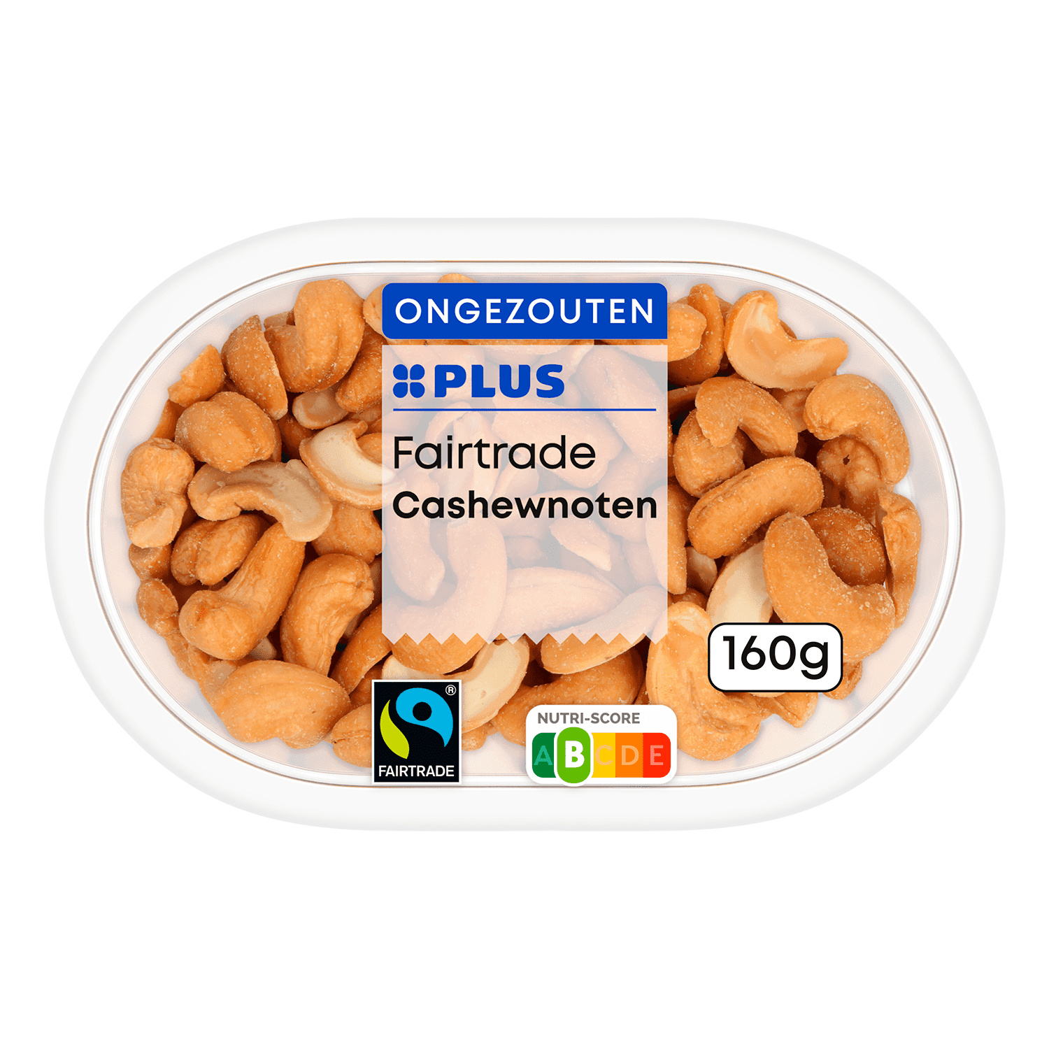 PLUS Cashewnoten Fairtrade (ongz)