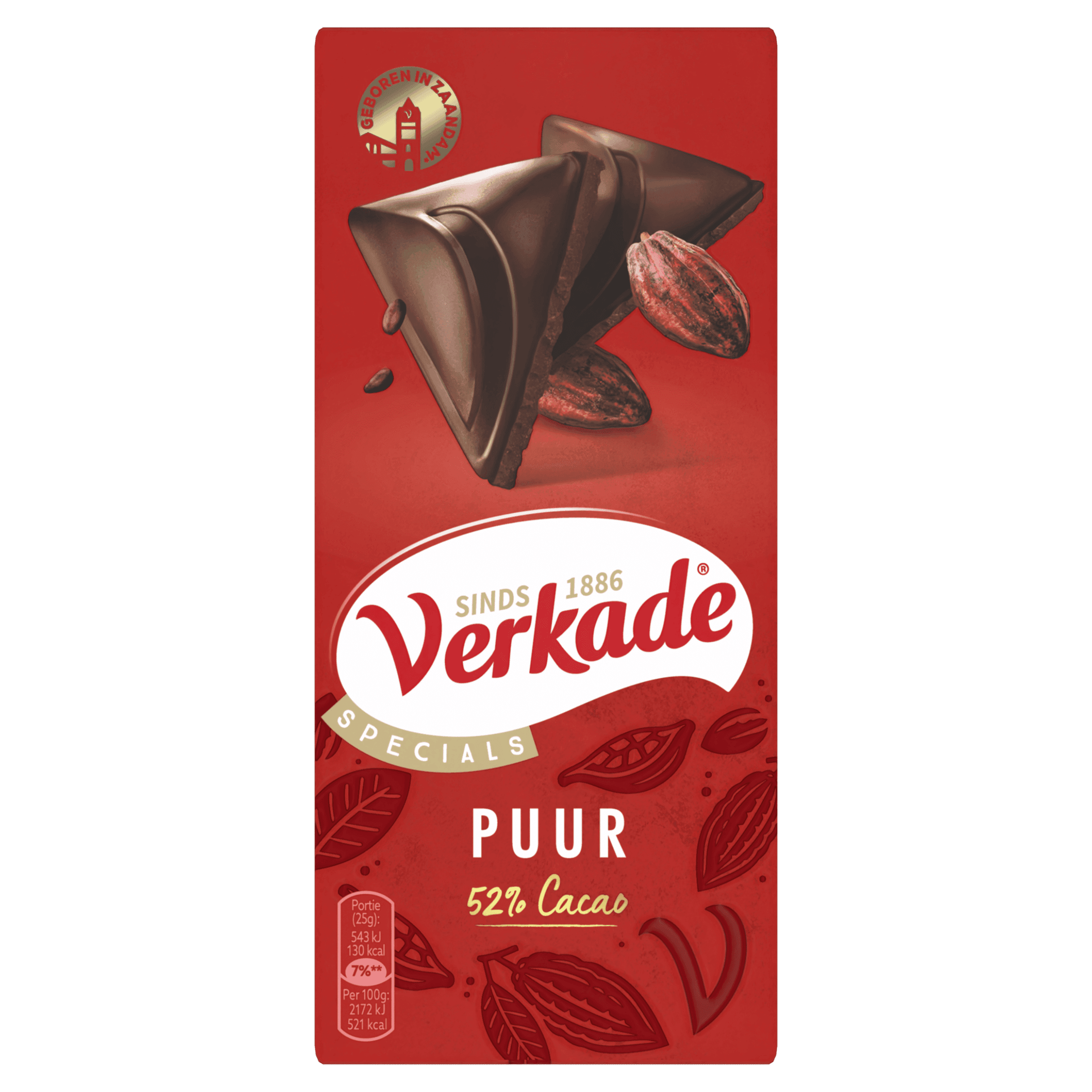 Verkade Puur chocoladereep