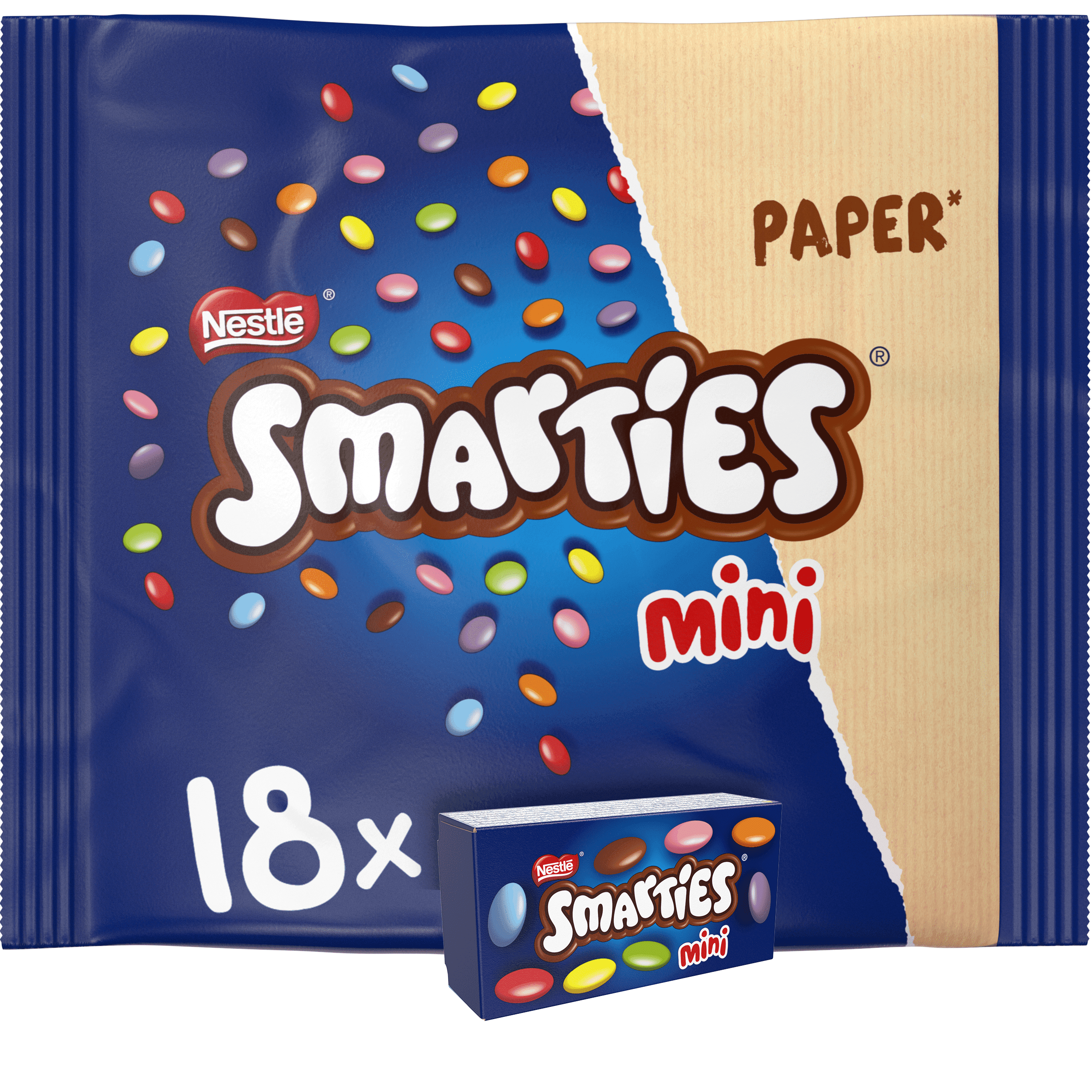 Smarties Mini melk chocolade uitdeelzak