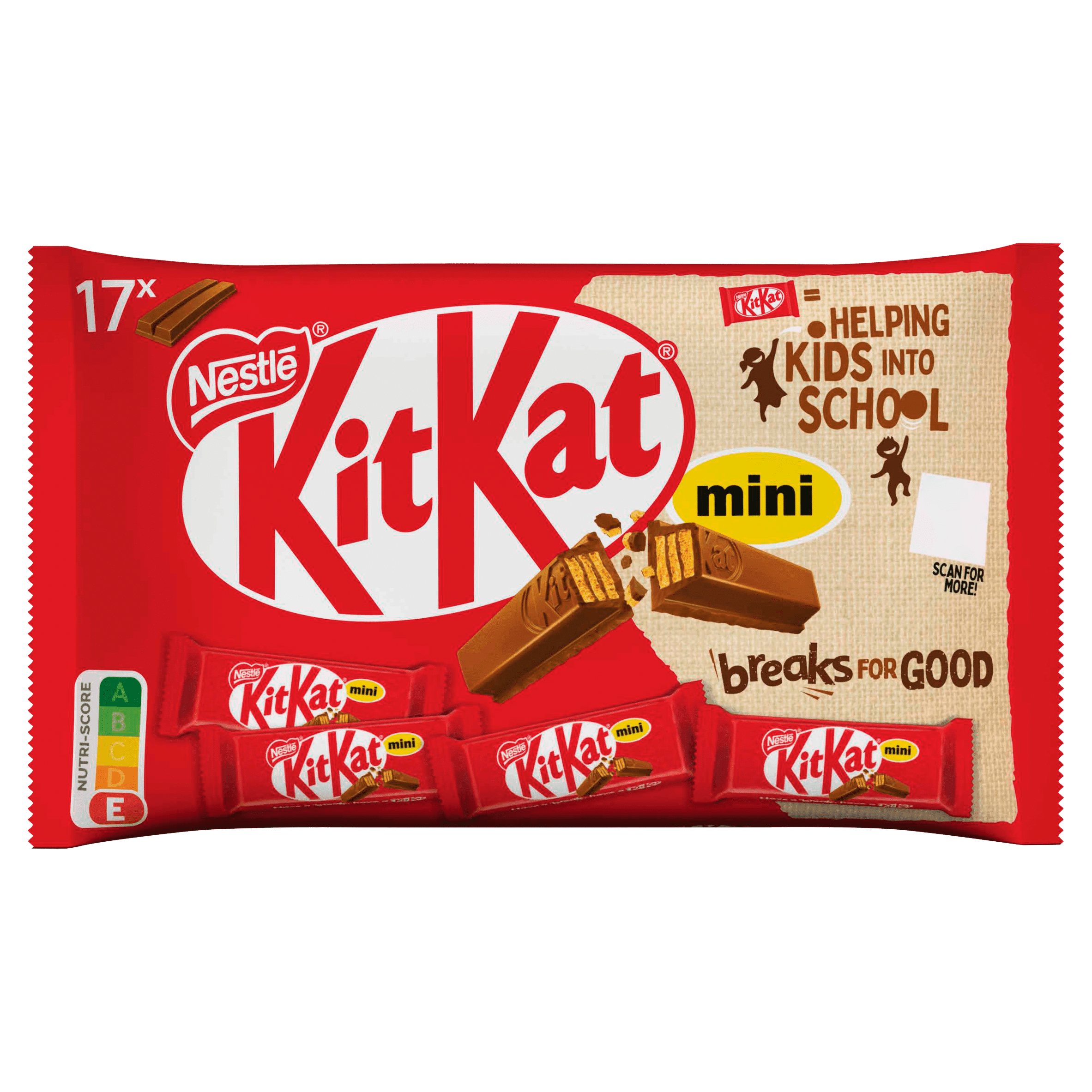 KitKat Mini melk chocolade uitdeelzak